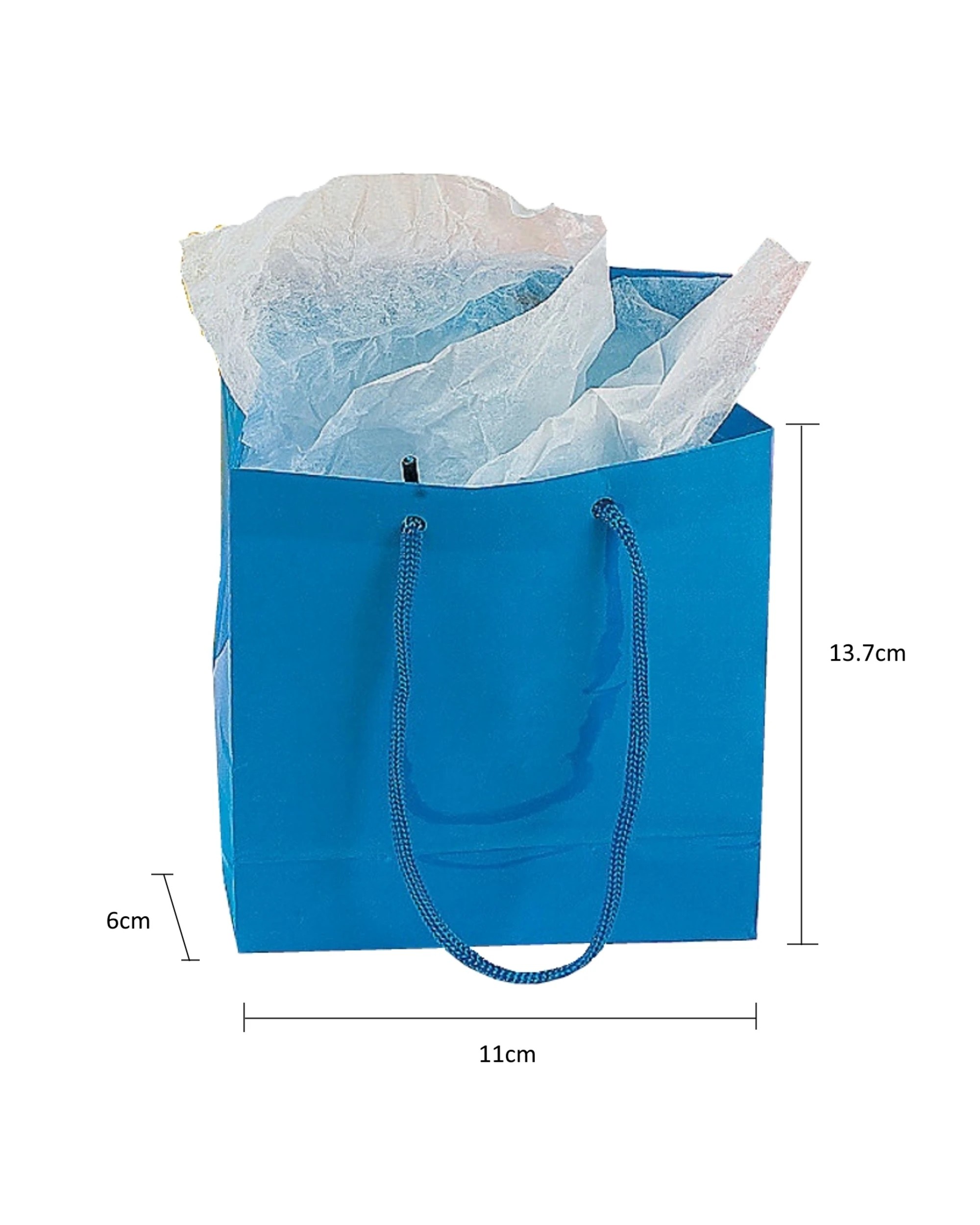 2 Partyrama Small Coloured Paper Gift Bags Pack of 12 - Assorted, 2 of 2