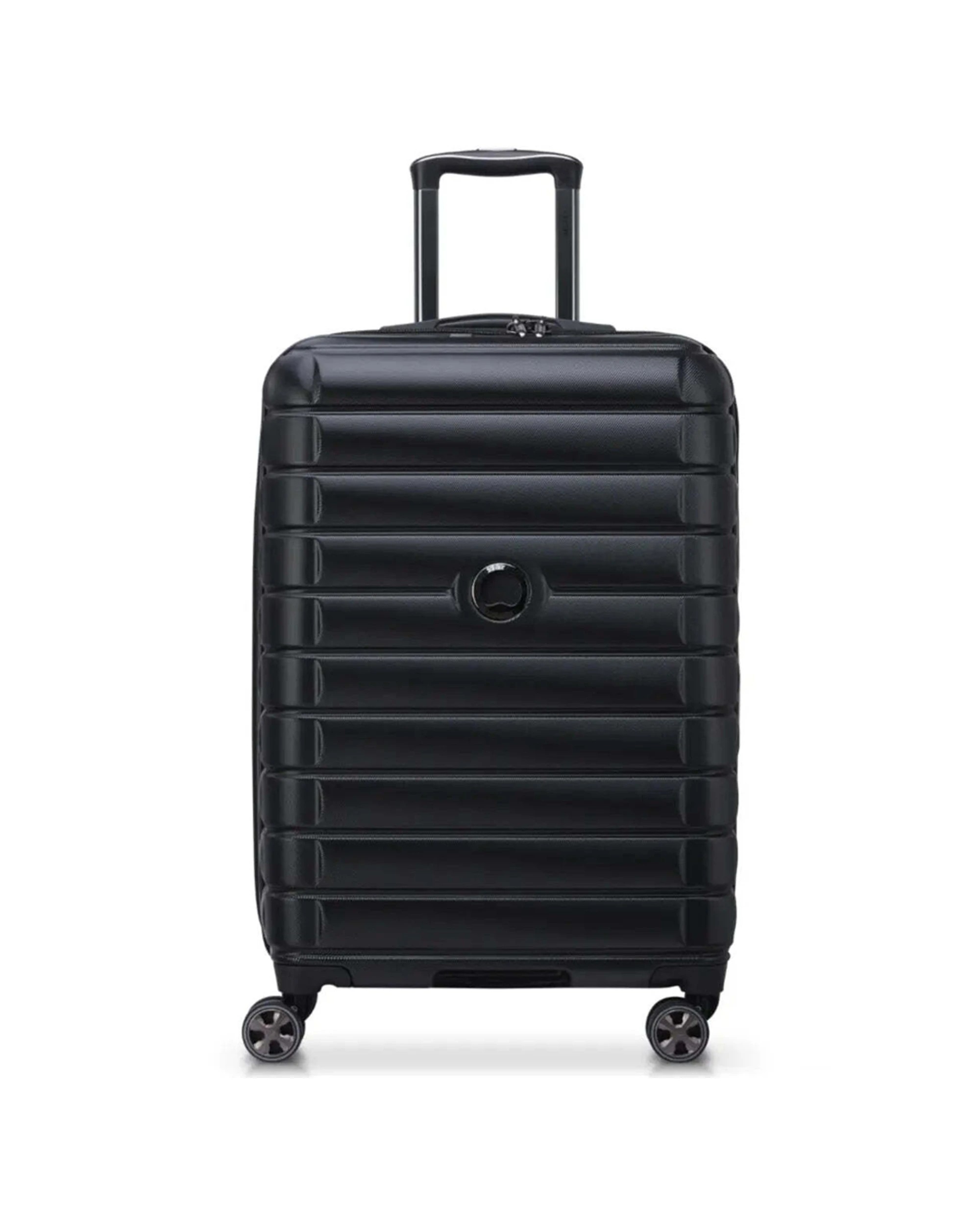 1 Delsey Shadow 5.0 - 66 cm Expandable 4-Wheel Suitcase TSA Lock Polycarbonate - Black, 1 of 9