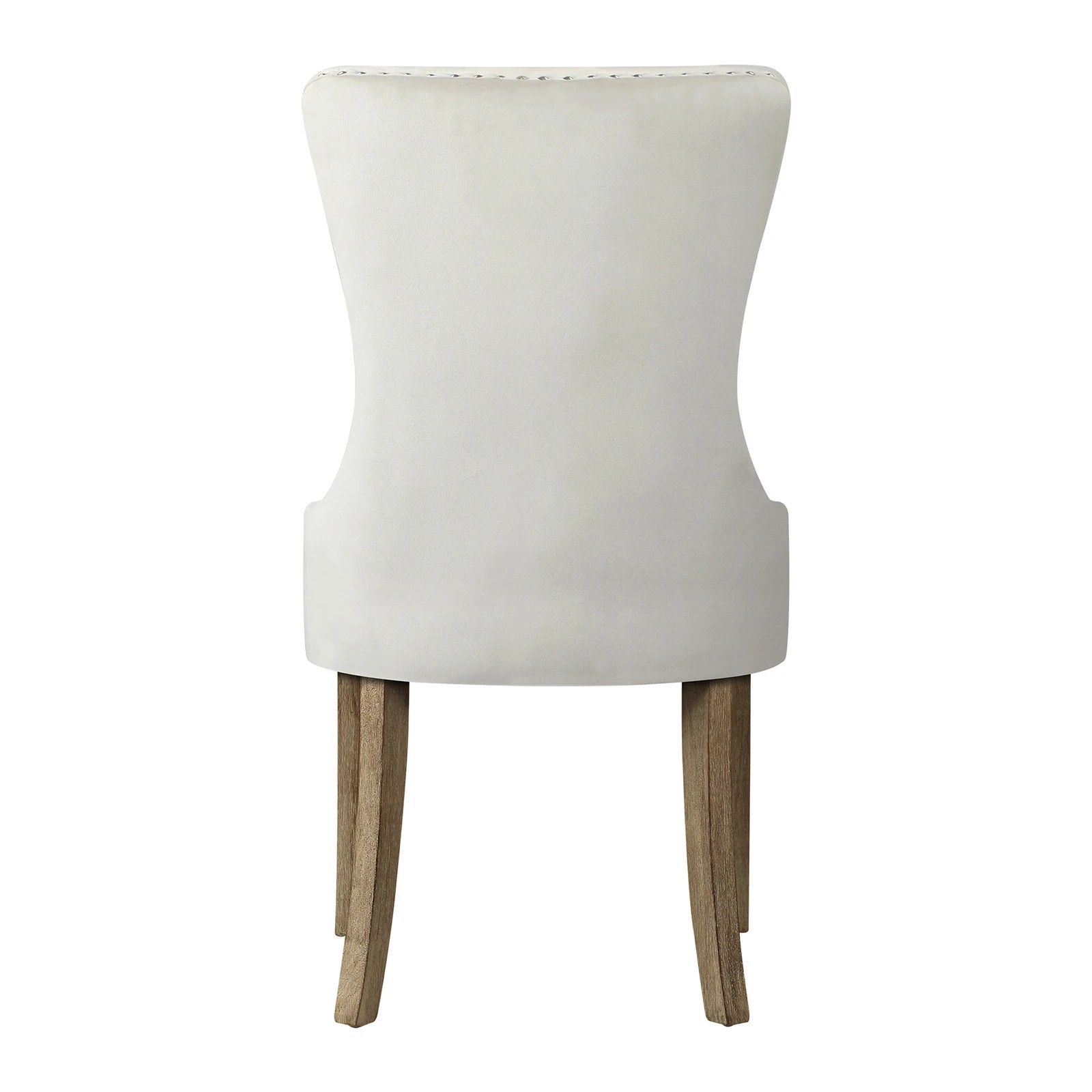 8 Oikiture 2x Velvet Dining Chairs Upholstered French Provincial Tufted
 - Beige, 8 of 9