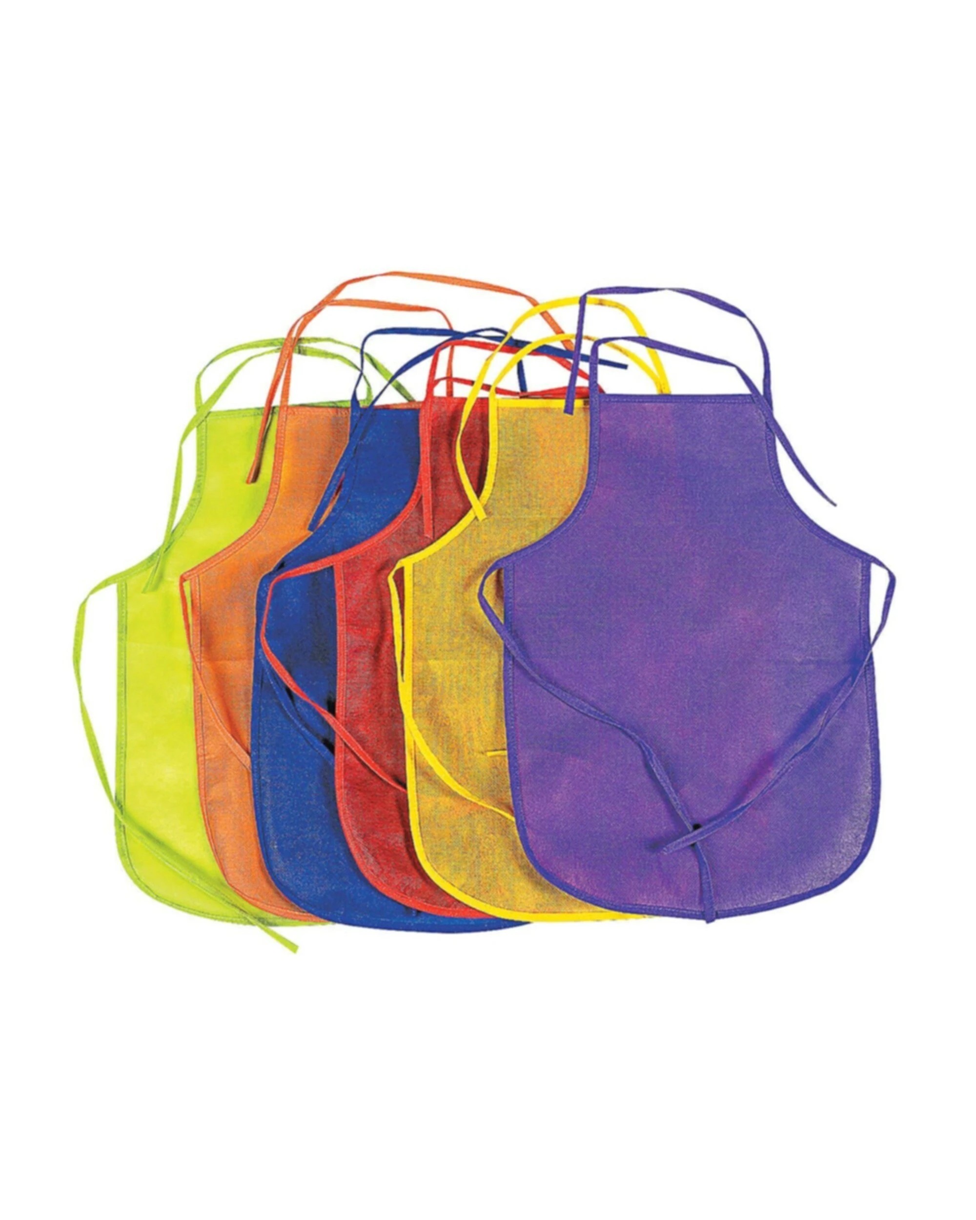 1 Partyrama Children's Bright Aprons Pack of 12, 1 of 1