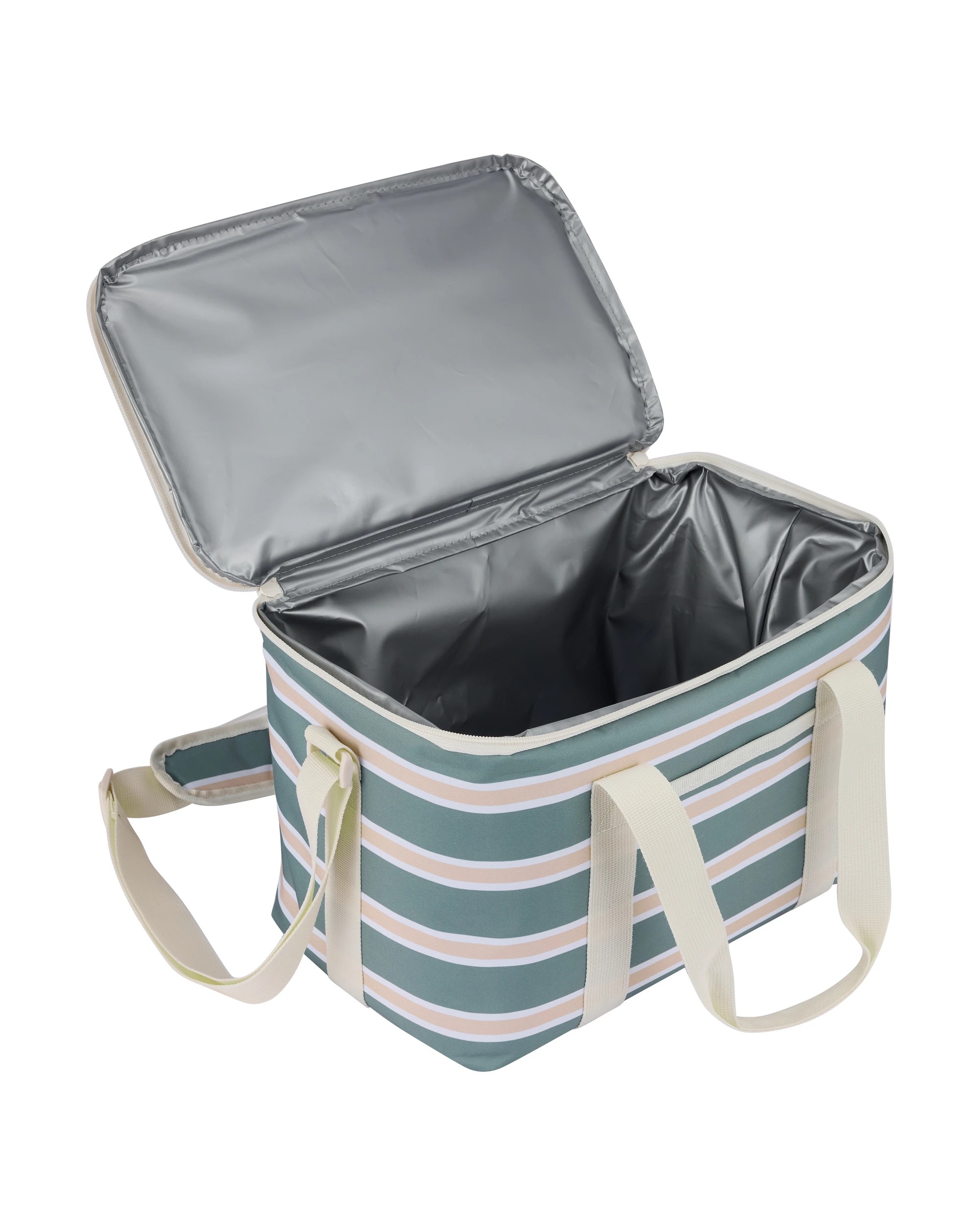 3 Stripe Extra Large Insulated Lunch Bag, 3 of 4
