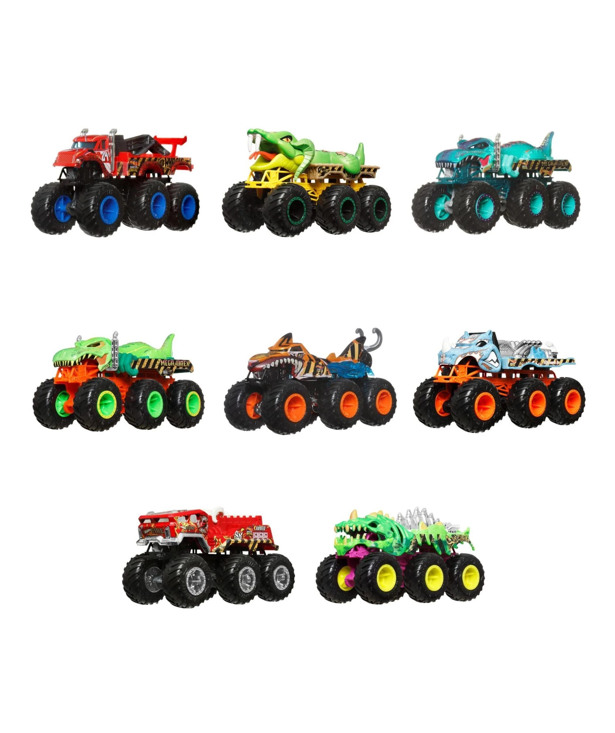 2 Hot Wheels Monster Trucks Big Rigs - Assorted* - Multi, 2 of 6