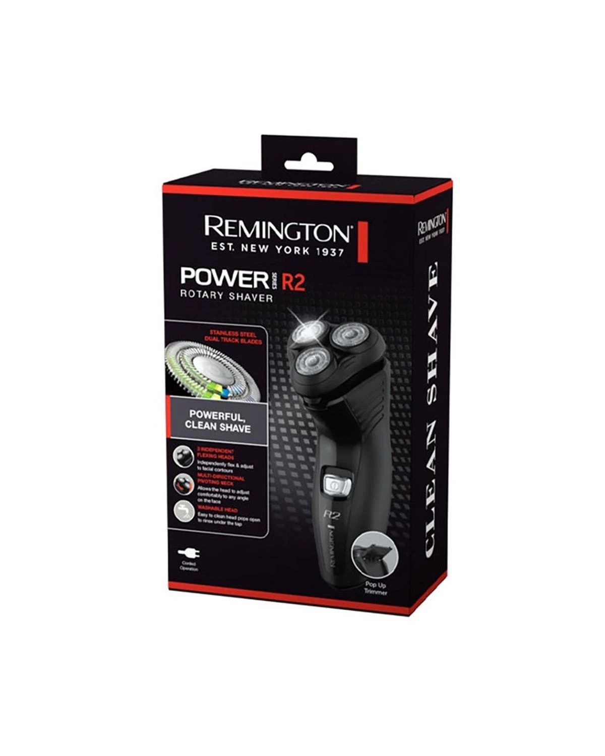 4 Remington Power Series Corded Mens Shaver - BLACK, 4 of 4