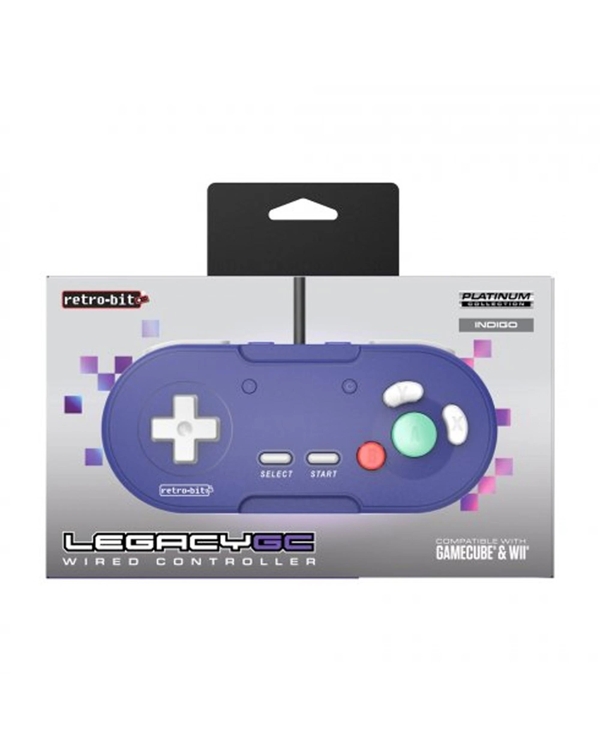 1 Legacy GameCube Wired Controller Indigo, 1 of 5