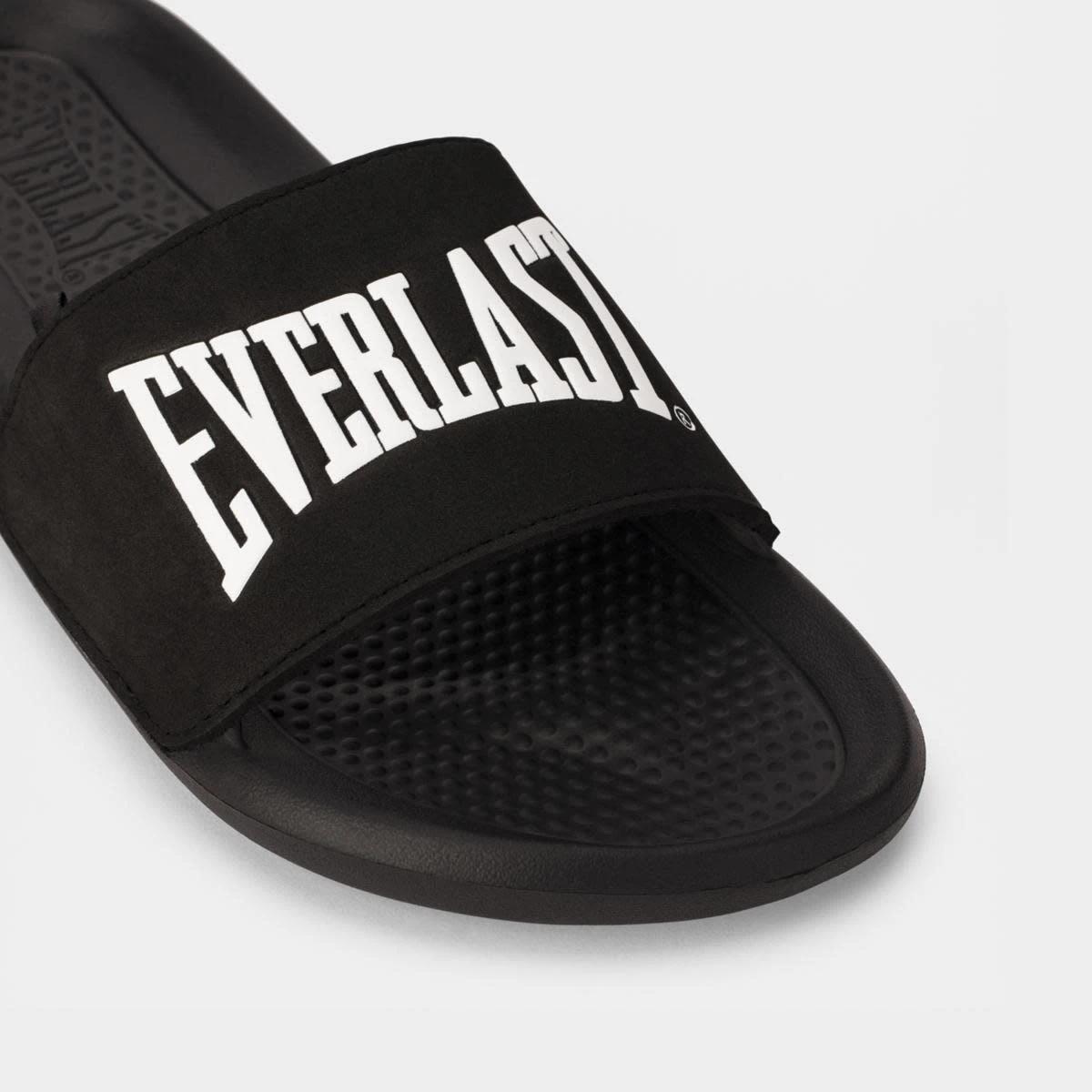 3 Everlast Mens Stirling Slides Blk Wht, 3 of 3