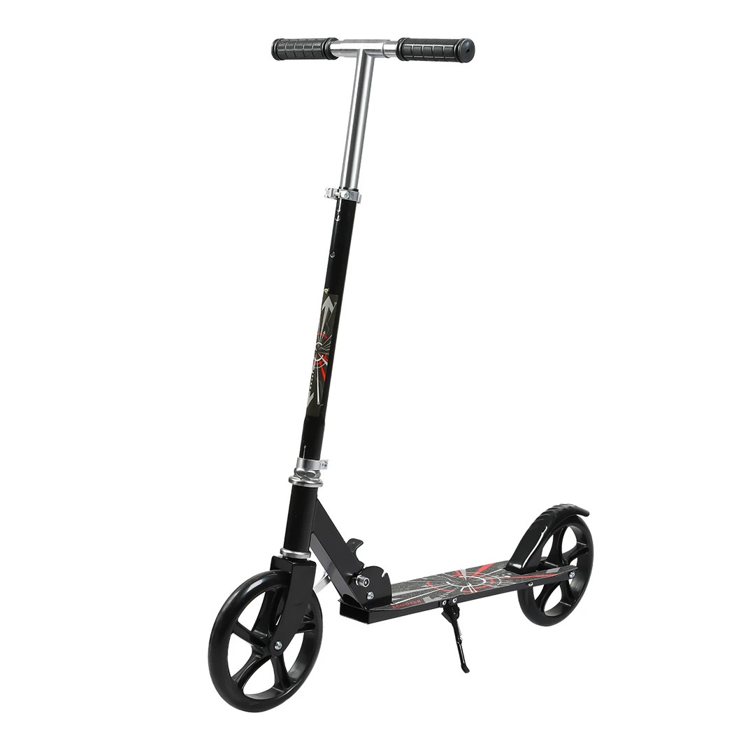 2 Monvelo Push Folding Kick Scooter Blackth, 2 of 8