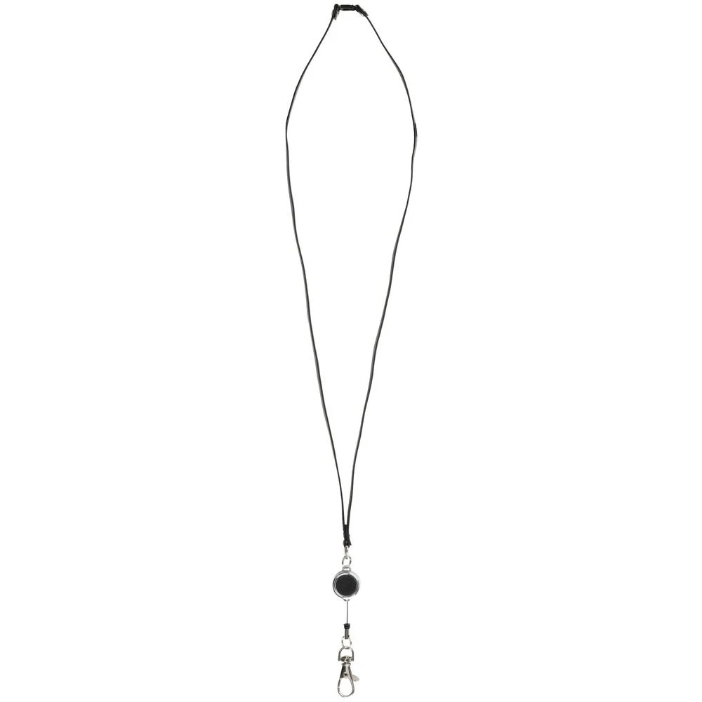 3 J.Burrows Premium Lanyard and Reel Black, 3 of 5