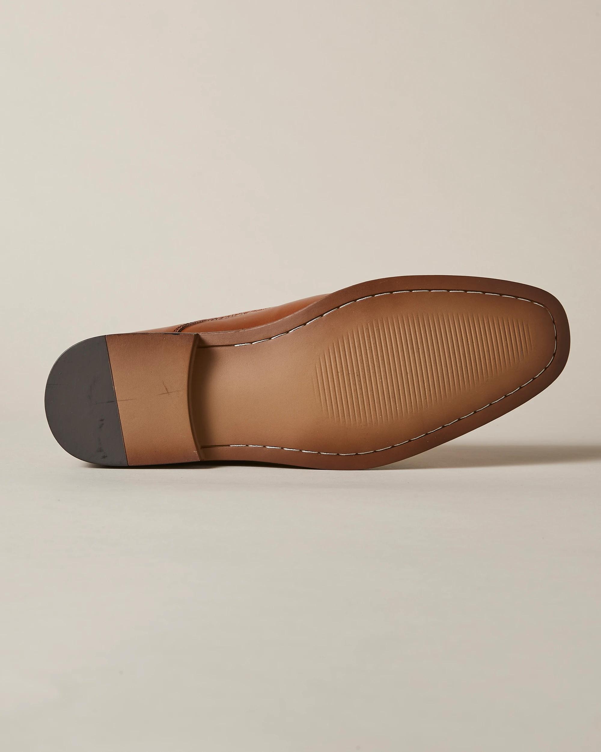 6 Target Mens Graham Dress Shoes TAN, 6 of 6