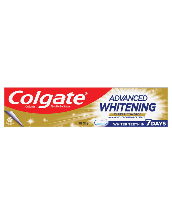 Colgate Advance Whitening Tartar Control Fluoride Toothpaste