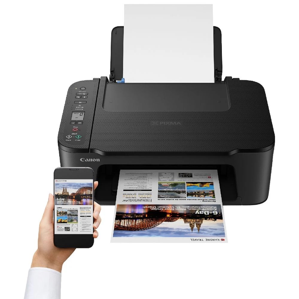 8 Canon PIXMA TS3460BK Multifunction Home Printer, 8 of 9