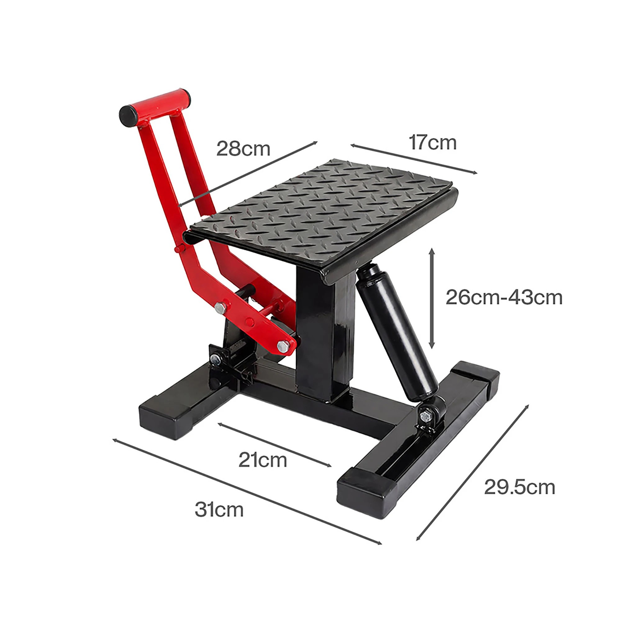 3 Monvelo Motorcycle Jack Lift Stand, 3 of 5