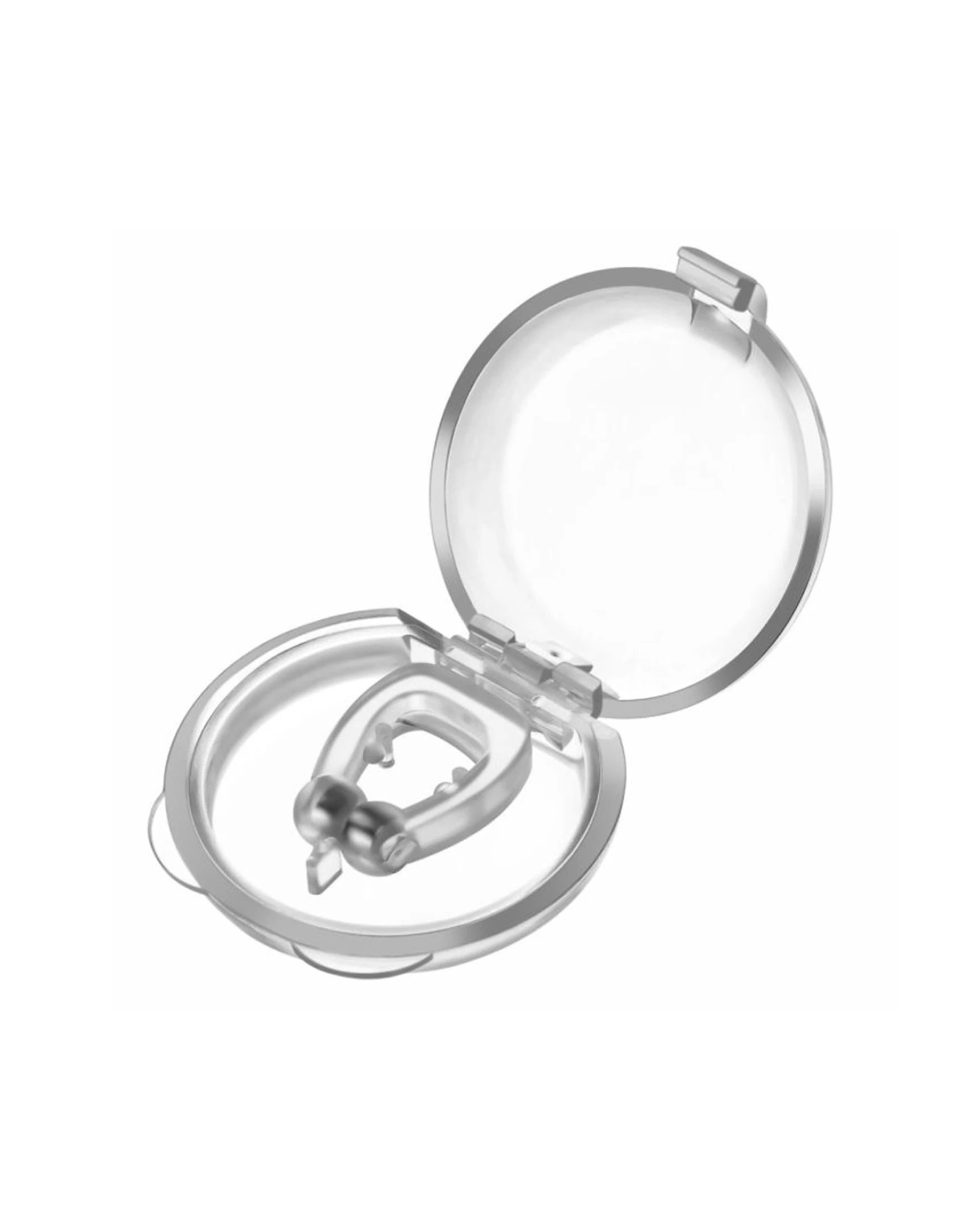 1 Activease 4pc Anti Snore Reusable Magnetic Nose Clips - Clear - Clear, 1 of 4
