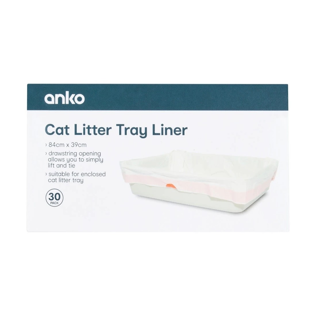 5 Cat Litter Tray Liners 30 Pack, 5 of 5