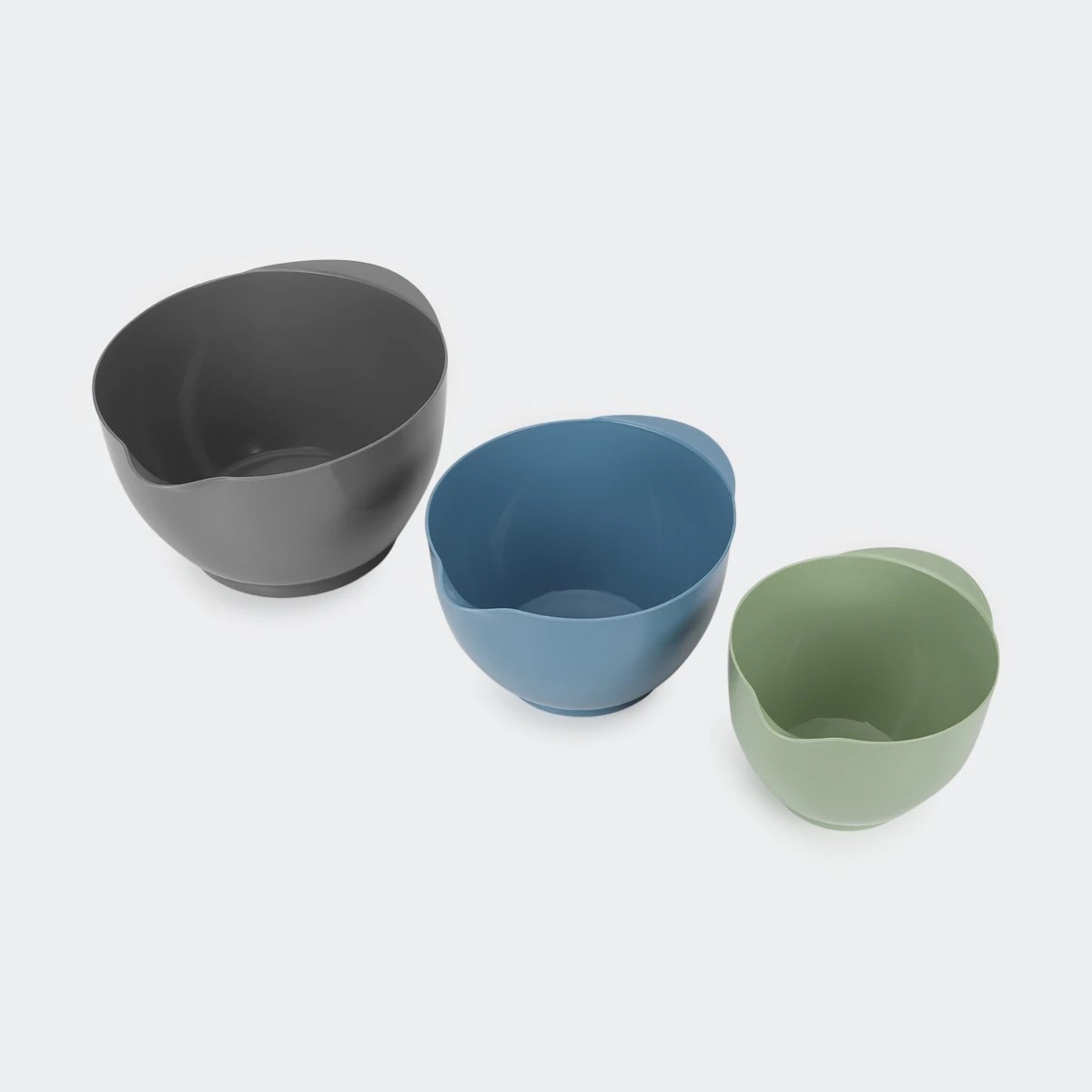 3 Set of 3 Plastic Mixing Bowls, 3 of 10