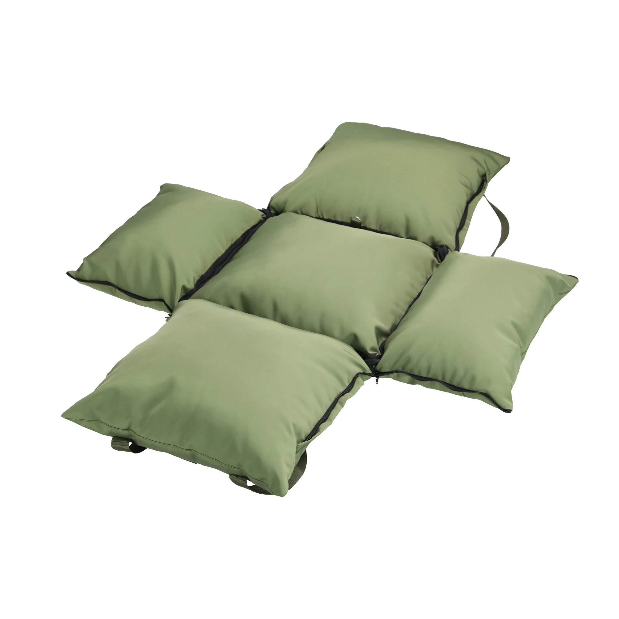 4 Pawz Washable Dog Car Seat Booster - Green, 4 of 7