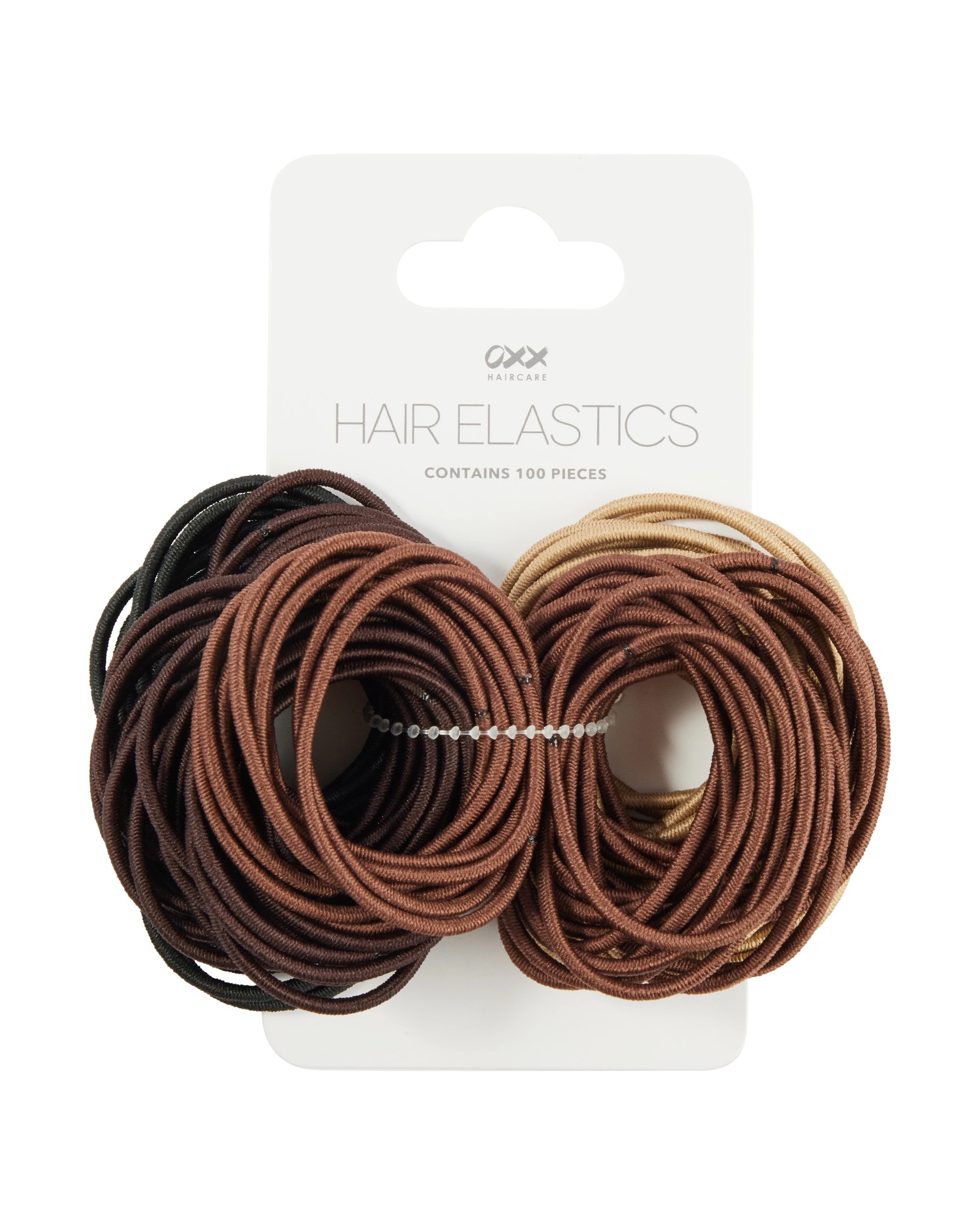 3 OXX Haircare 100 Piece Hair Elastics, 3 of 3