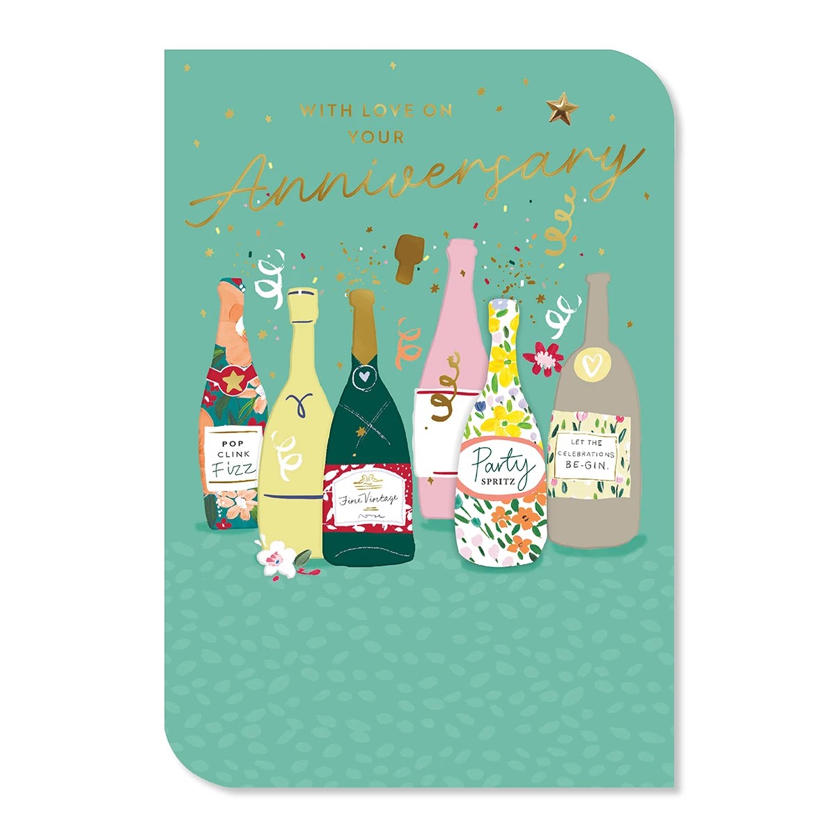 3 Hallmark Anniversary Card - With Love on Your Anniversary, 3 of 3