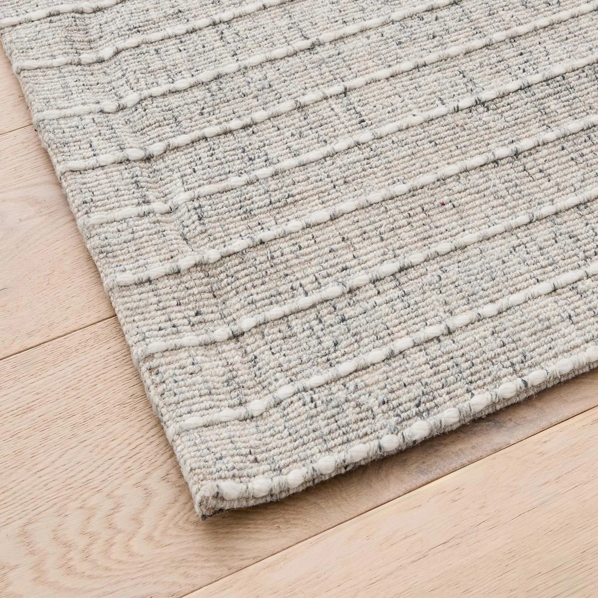 2 Arlo Wool Rich Rug - Grey, Large - 235cm x 160cm, 2 of 7