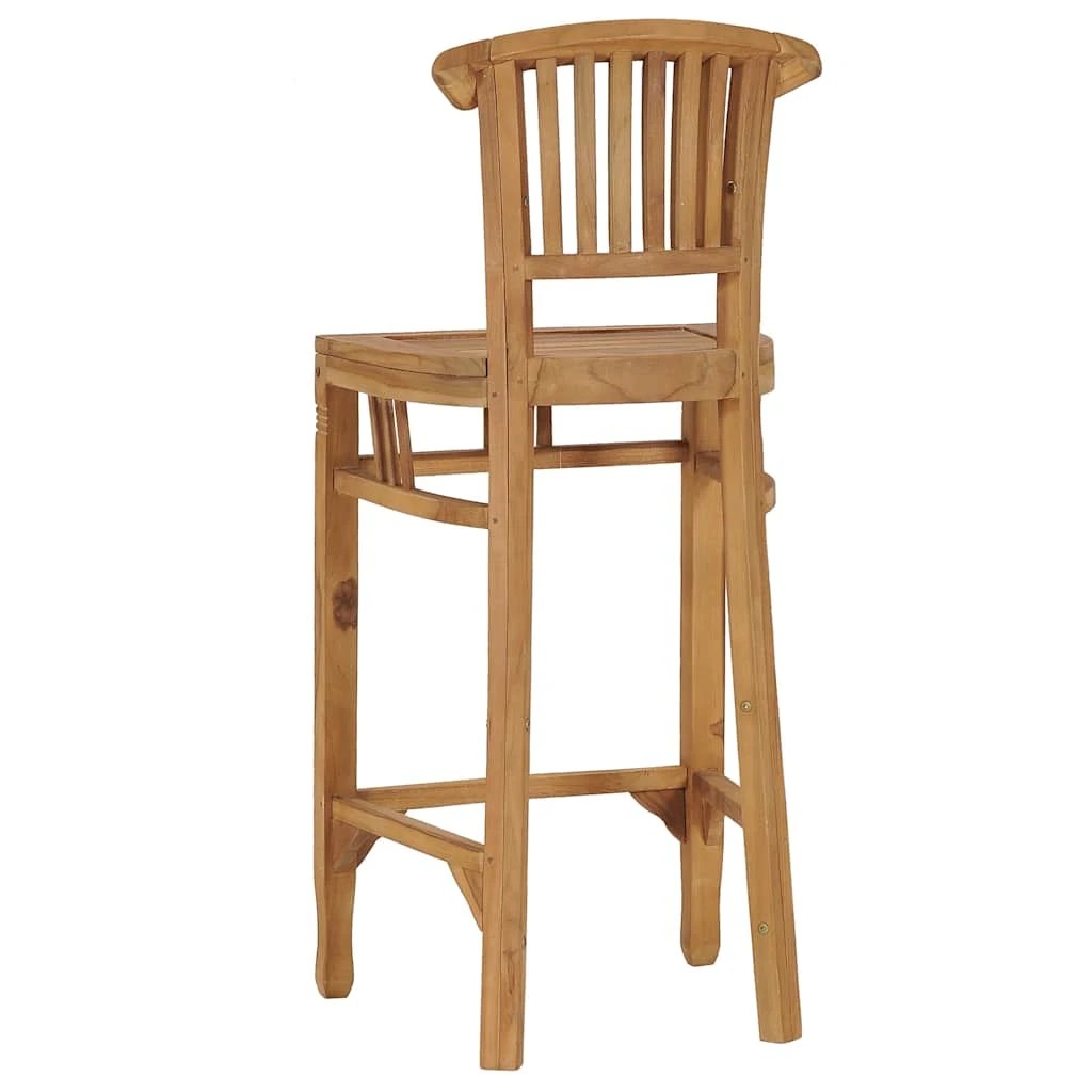 4 vidaXL Bar chair Footrest - Brown, 4 of 7