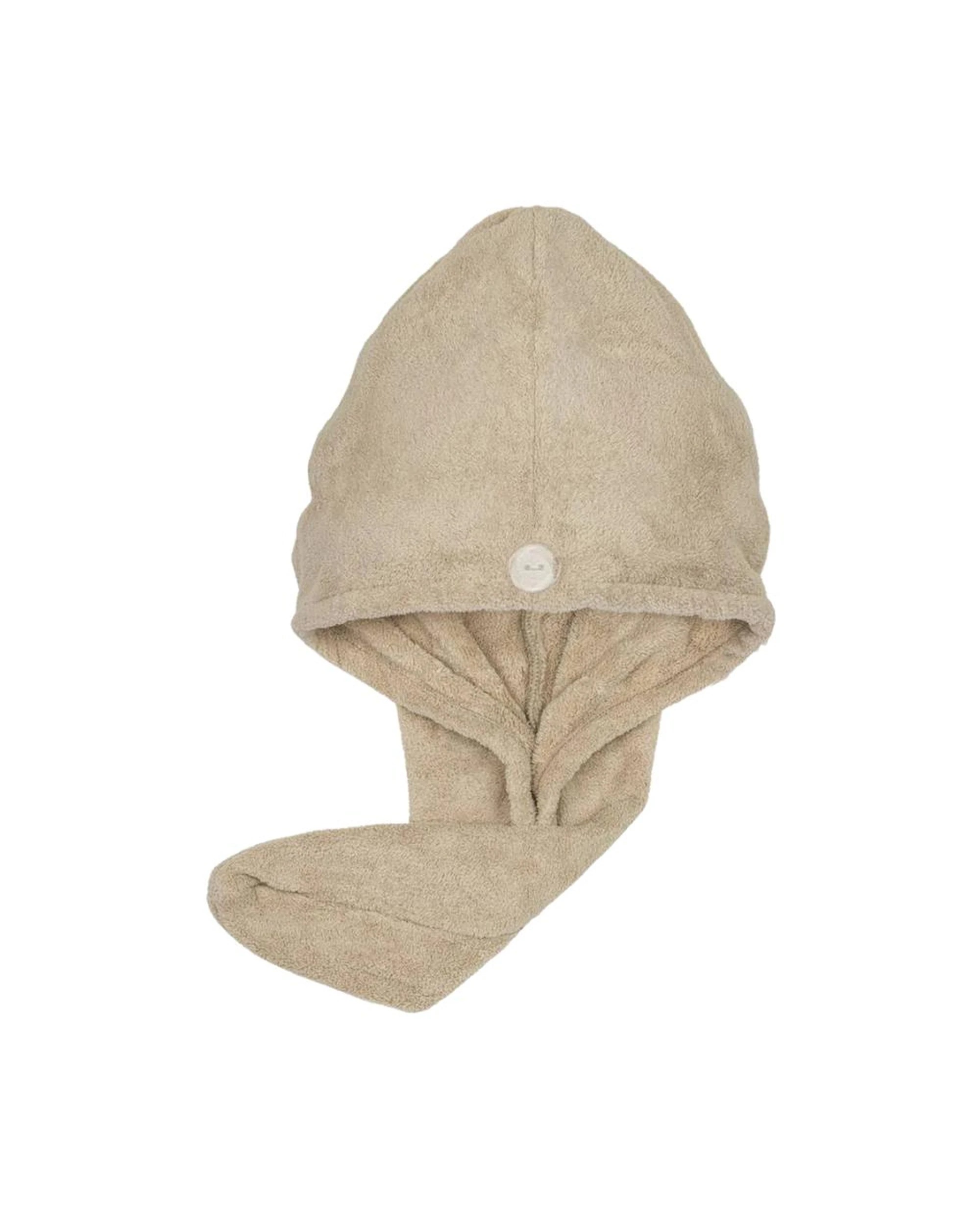 2 Invisibobble Cozy Wrap Soft & Absorbent Head Towel - Brown, 2 of 2