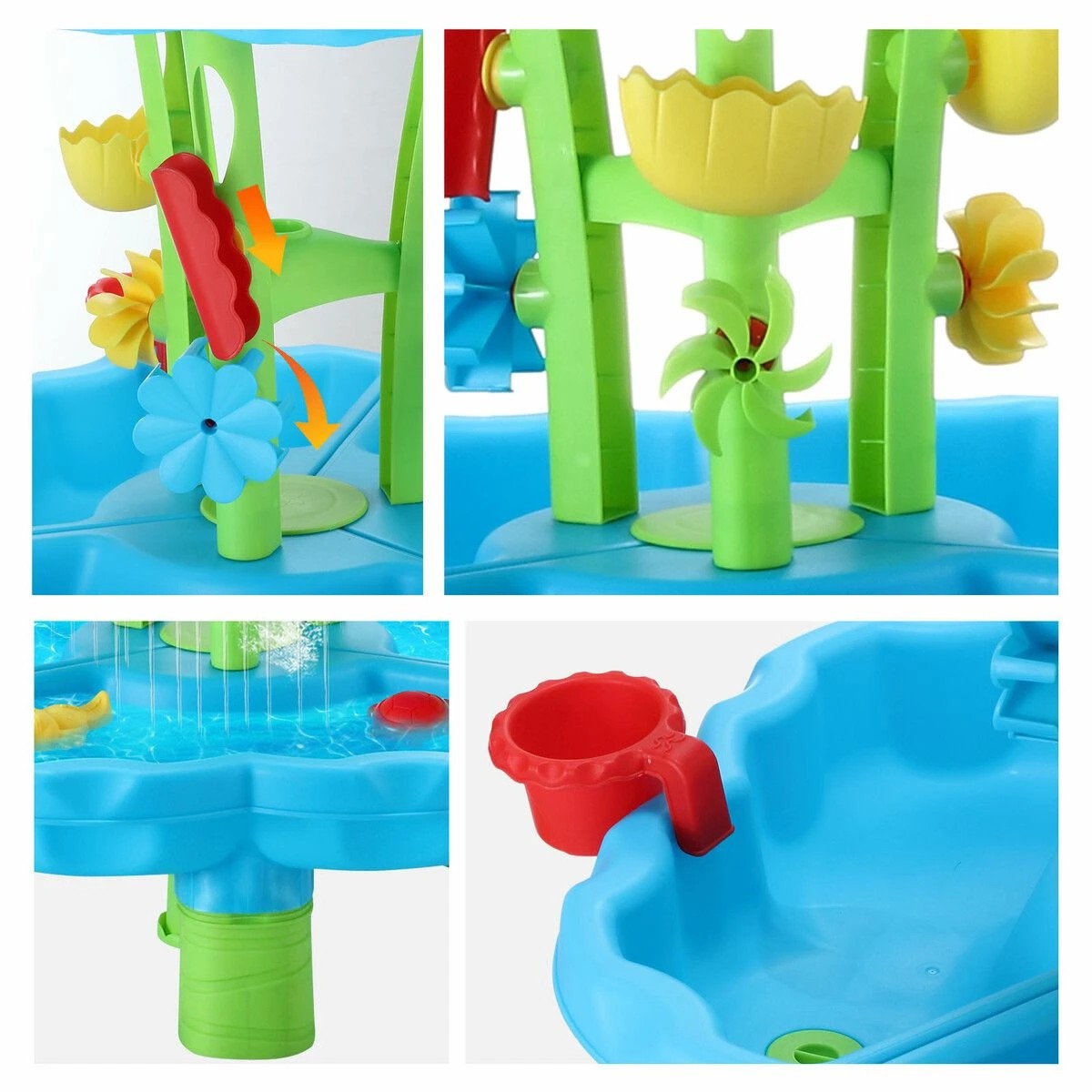 6 AUSWAY Water Table Waterfall Sand Pit Play Ground Playset, 6 of 7