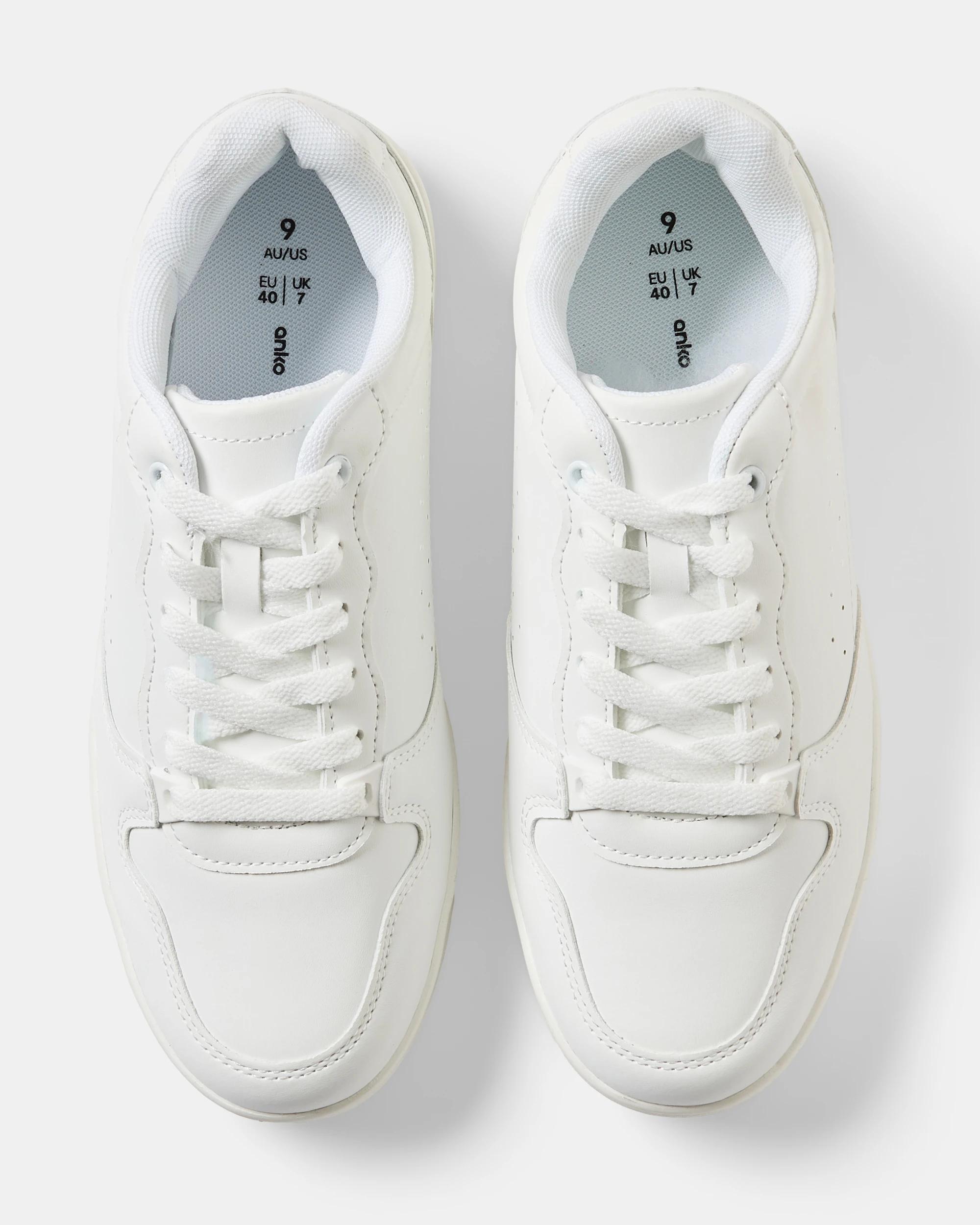 3 Tennis Sneakers White, 3 of 5