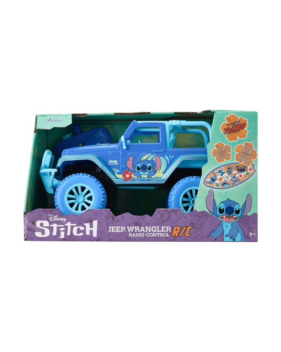 Jada Disney Lilo & Stitch Radio Control Jeep Wrangler Toy