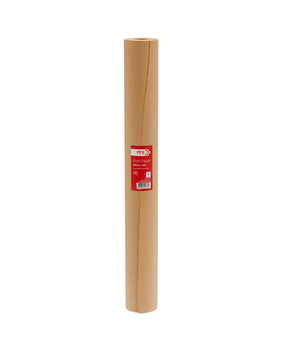 PPS Kraft Paper Roll 600mm x 50m