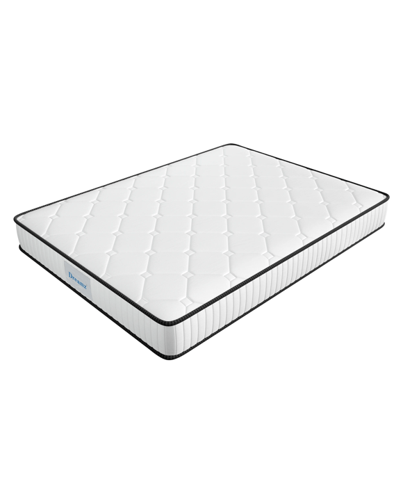 DreamZ King Spring Mattress Medium Firm 5-Zone Support Breathable Fabric Cover