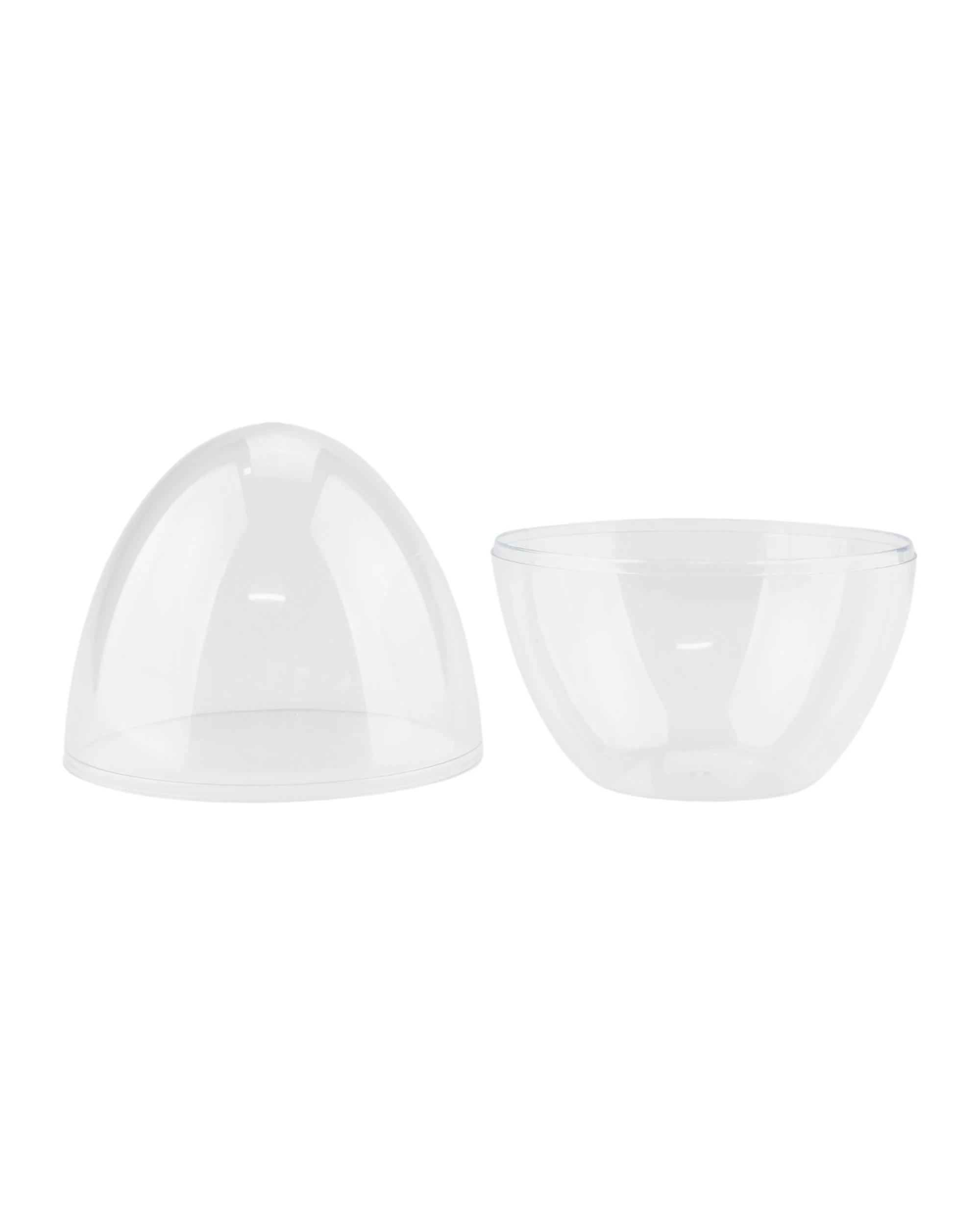 5 Partyrama Clear Plastic Fillable Egg 9cm, 5 of 5