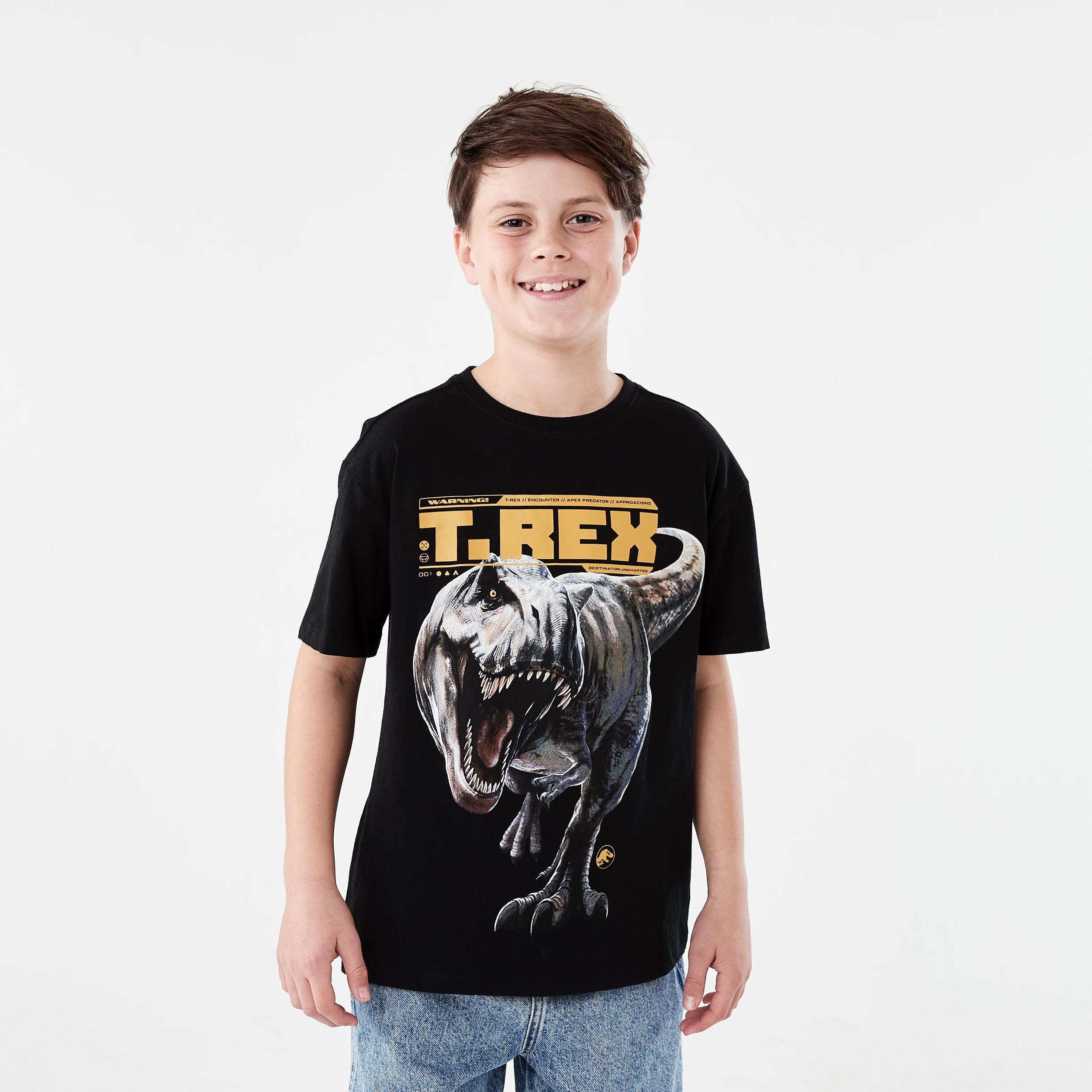 1 Jurassic World License T-shirt JURASSIC DESIGN, 1 of 6