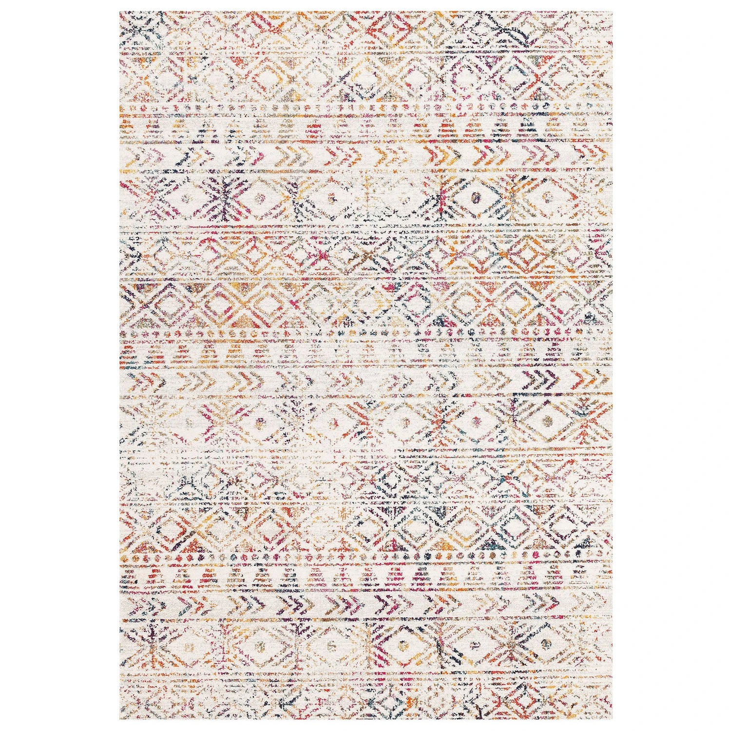 2 Common Ground Rugs Bluebay 456 400x300cm - Extra Extra Large Floor Rug - White, 2 of 6
