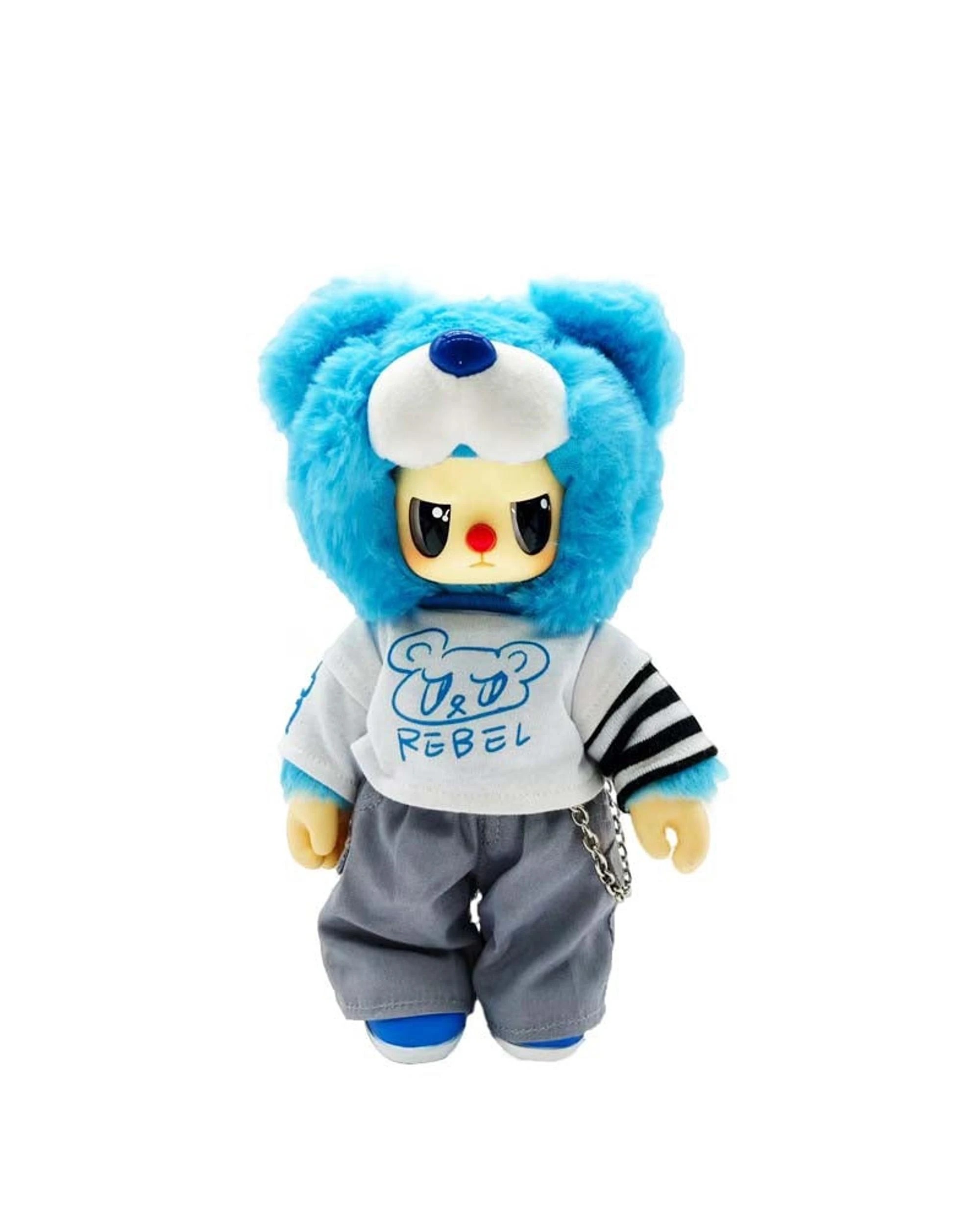 5 Rebel Bear Plush Moveable Street Series Blind Box, 5 of 8