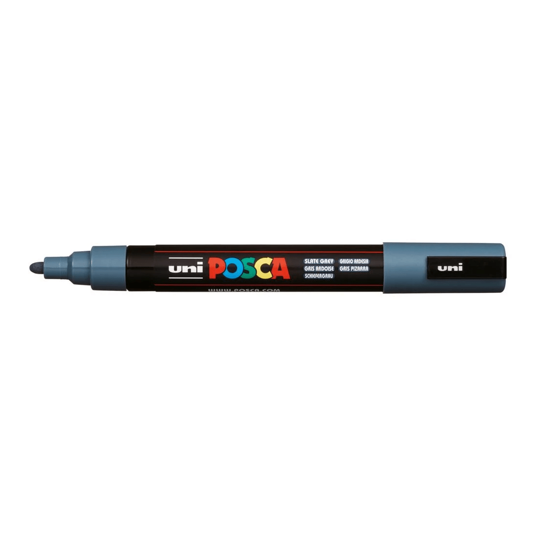 1 POSCA PC 5M Paint Marker Slate Grey, 1 of 9