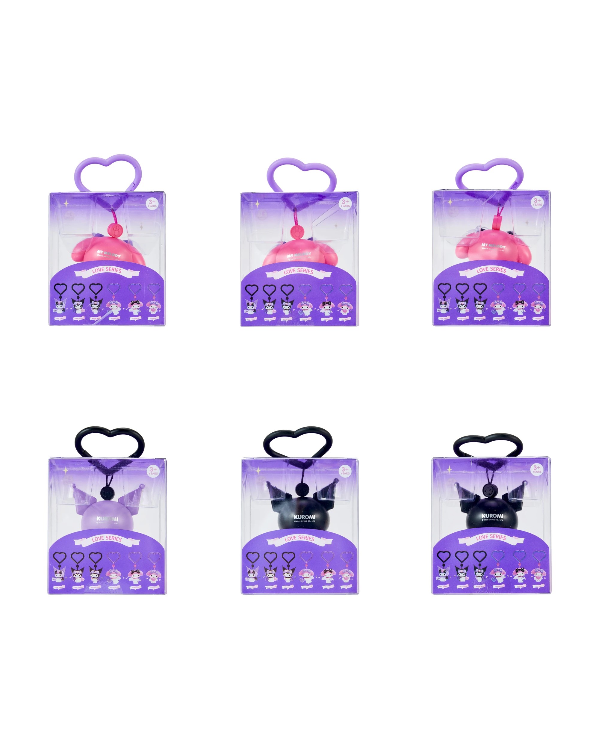 5 Sanrio My Melody and Kuromi Cupid Love Series - Assorted, 5 of 5