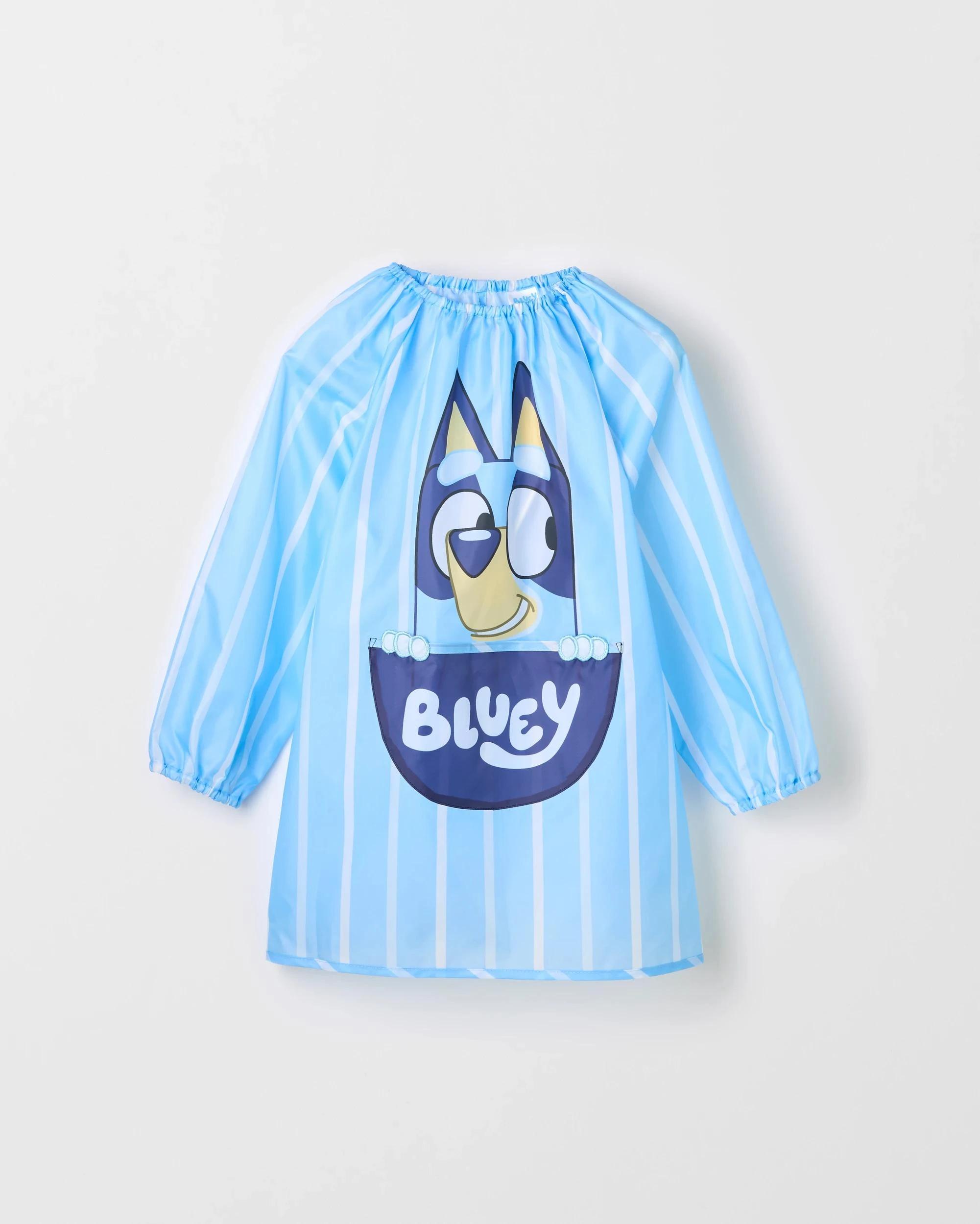1 Kids Licensed Bluey Art Smock , 1 of 3