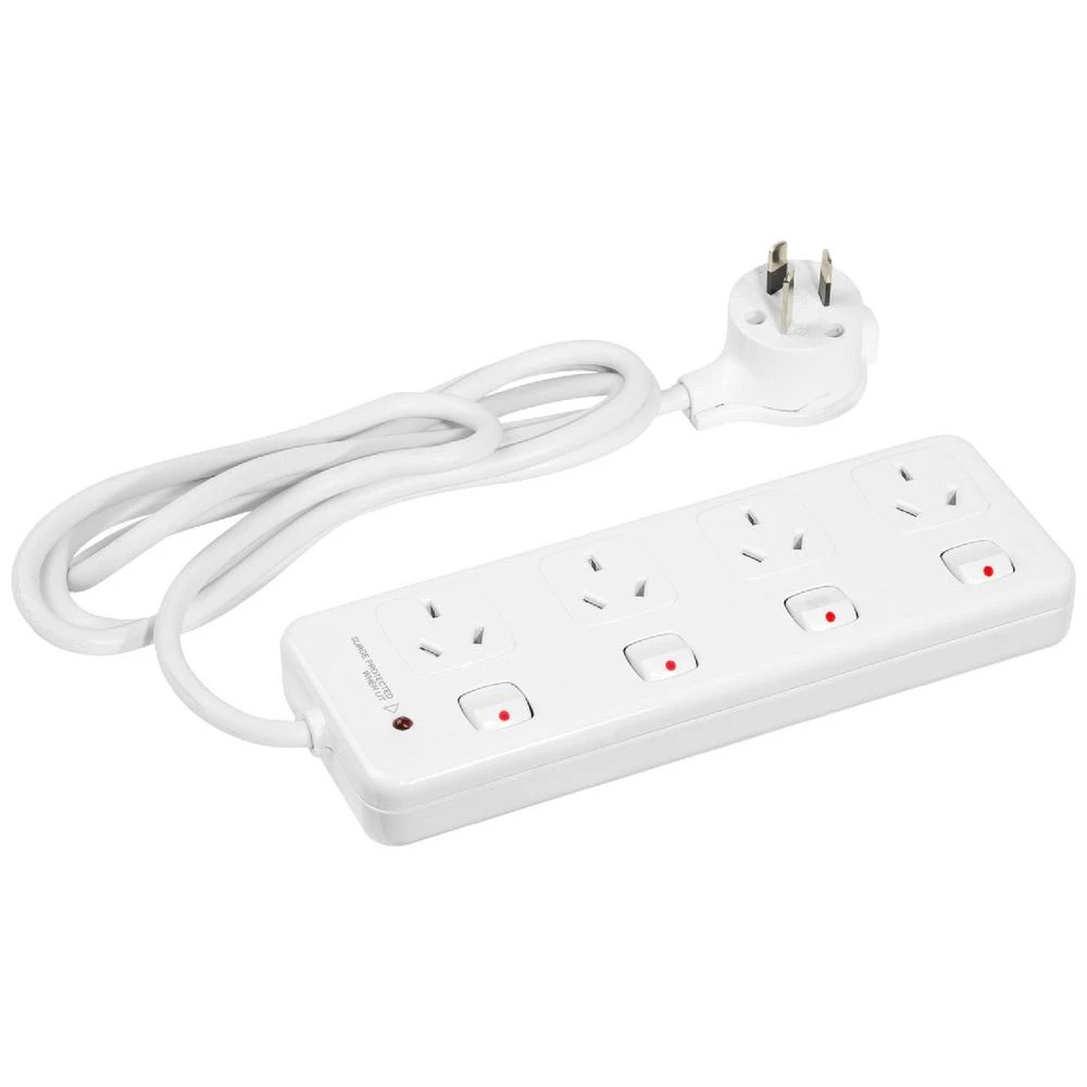 1 HPM 4 Outlet Surge Switch Powerboard, 1 of 1