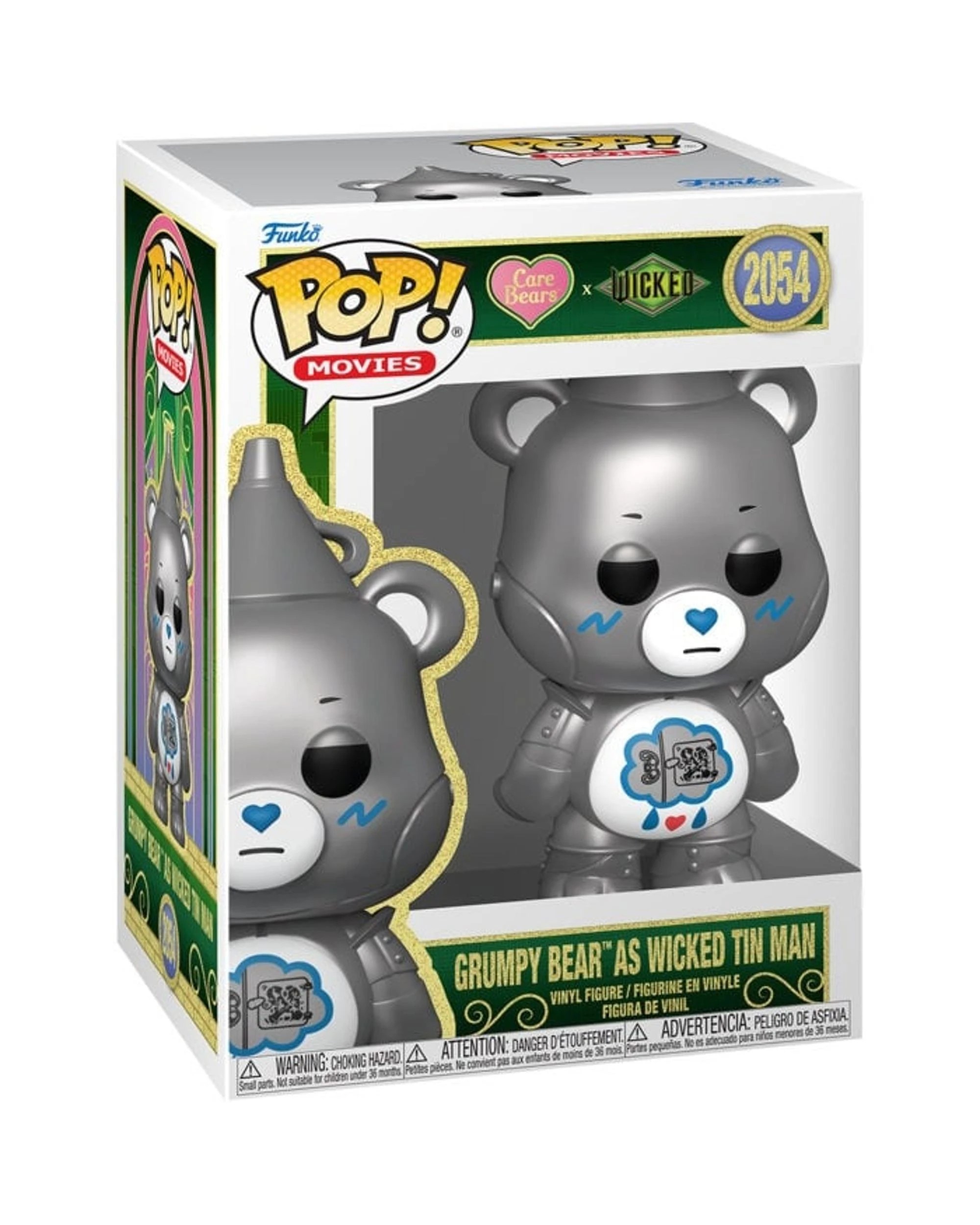 3 Wicked X Care Bears Grumpy Bear as Wicked Tin Man Funko POP! Vinyl, 3 of 3