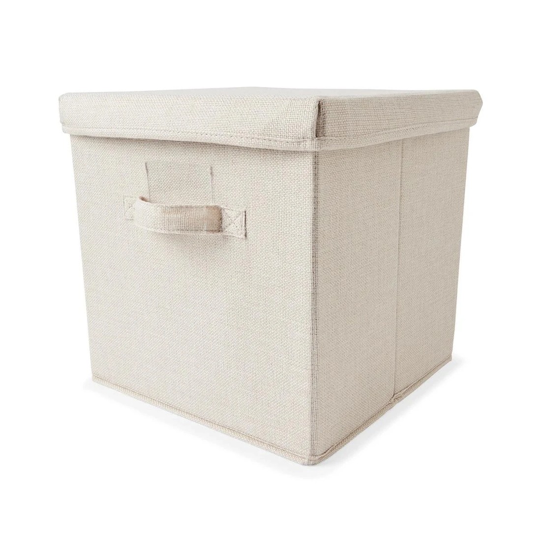 1 Linen Look Storage Box, 1 of 10