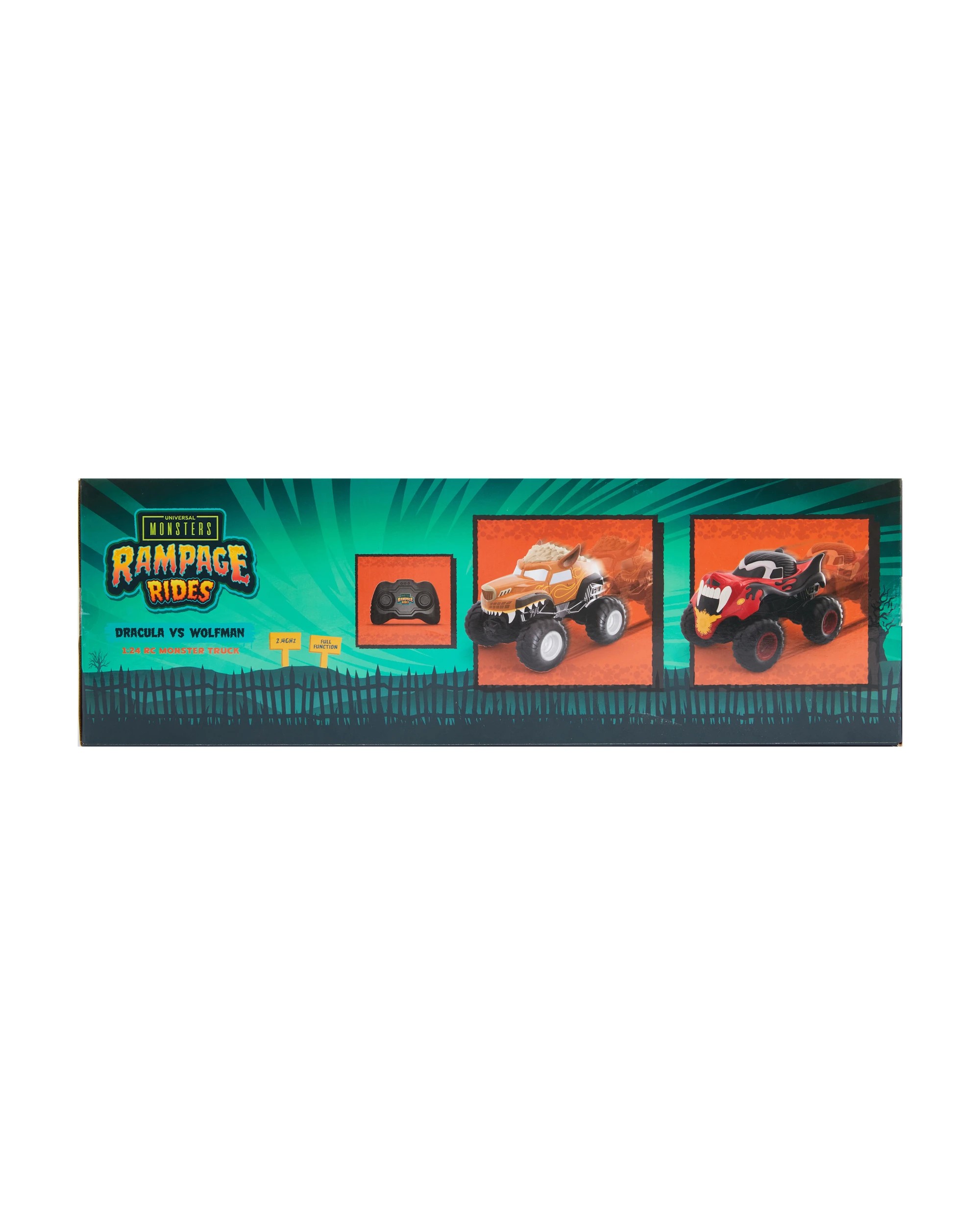 8 Universal Rampage Ride 1:24 Scale Remote Control Monster Truck, 8 of 8