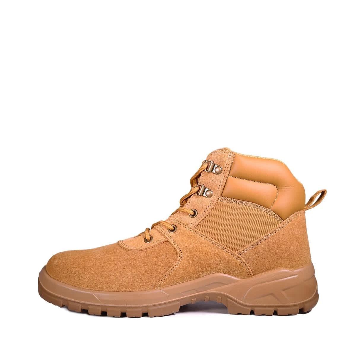 3 Lace Up Work Boots WHEAT, 3 of 3