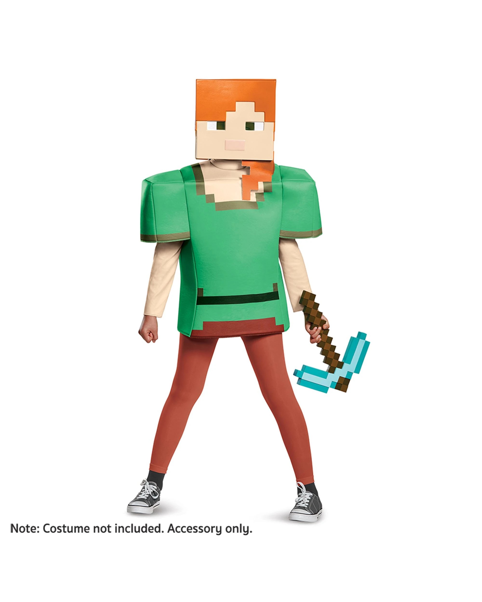 2 Minecraft Pickaxe Fancy Dress Costume Prop, 2 of 2