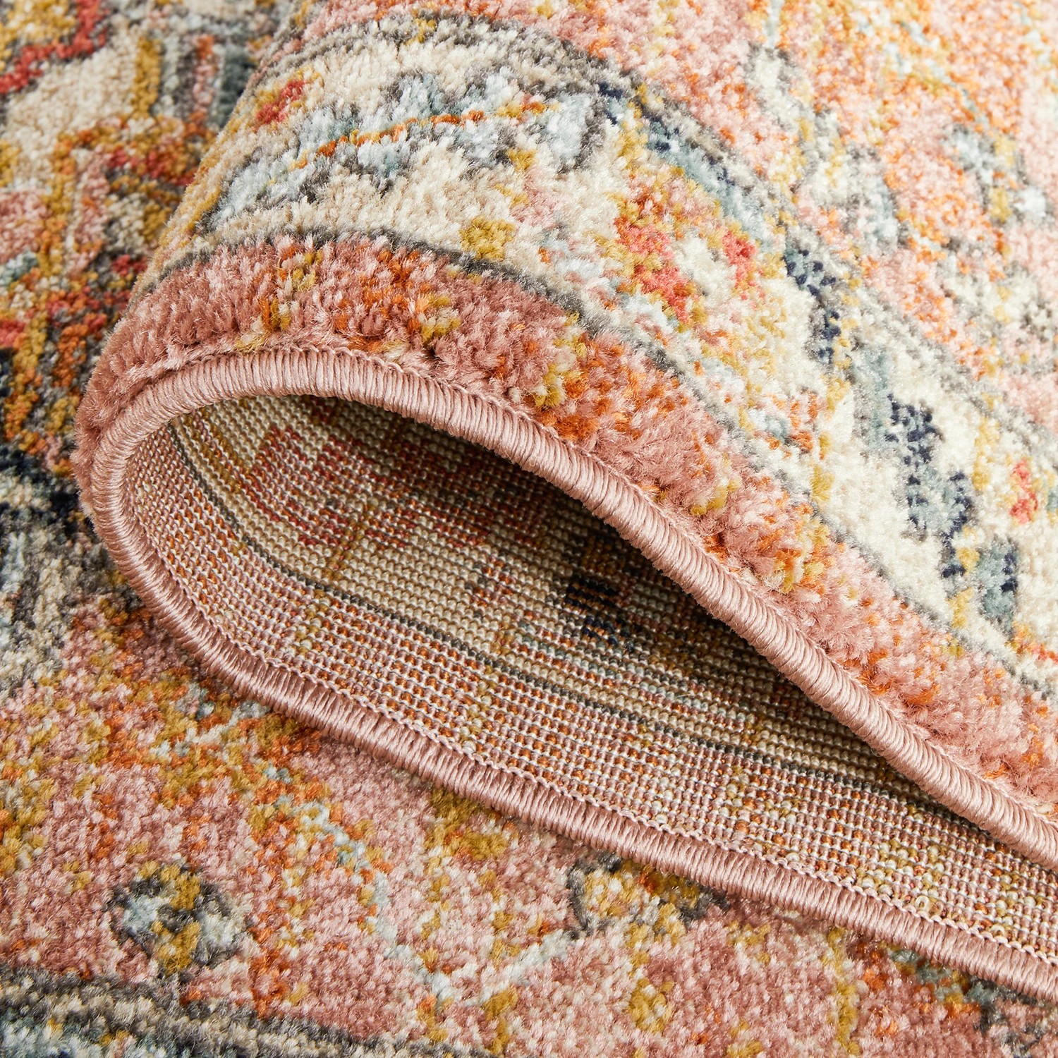 9 Common Ground Rugs Eterna 850 500x80cm - Extra Large Runner Power Loomed Pet Friendly Rug - Beige, 9 of 9