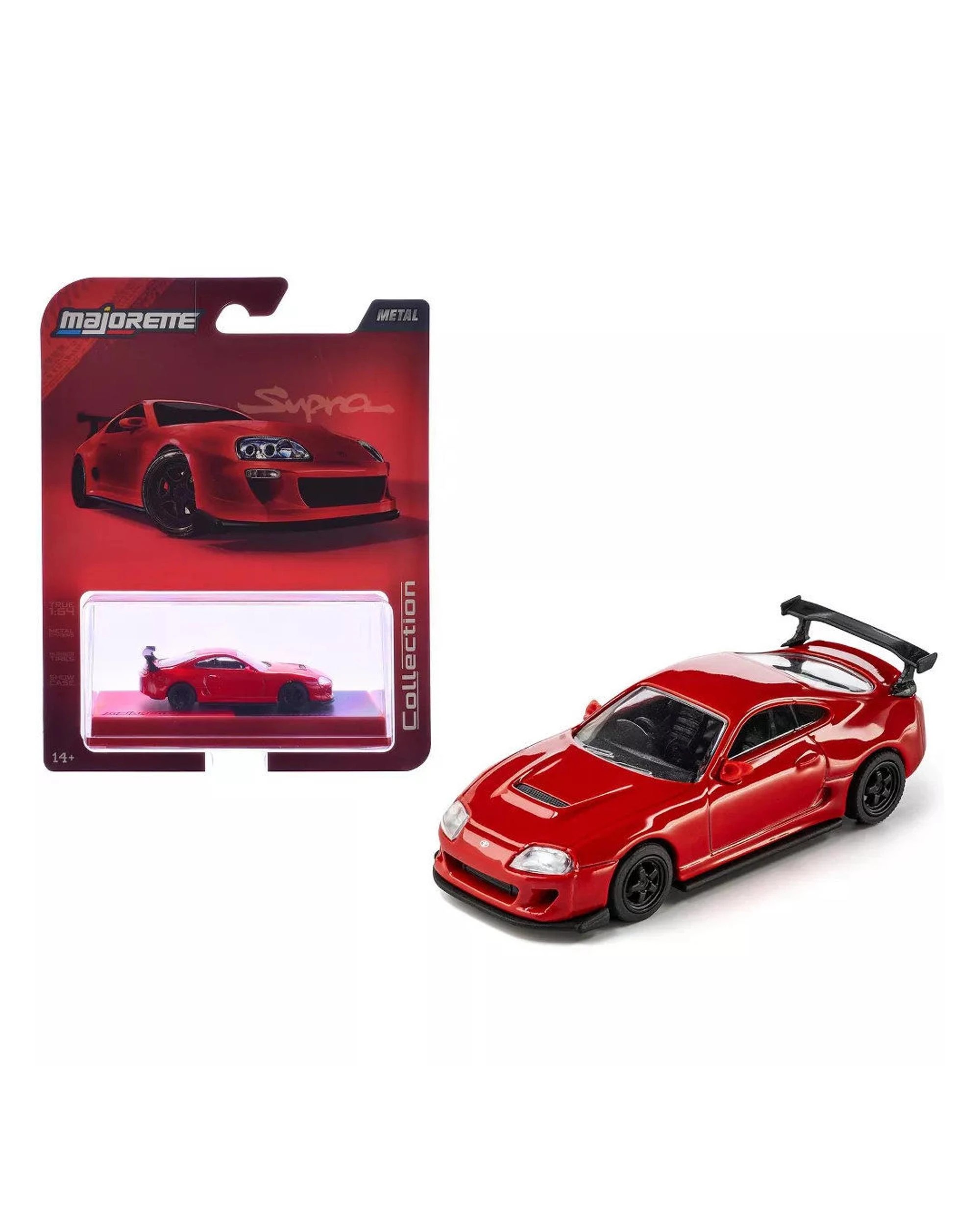 1 Majorette Collection Series 1995 Toyota Supra Diecast Vehicle - Red, 1 of 6