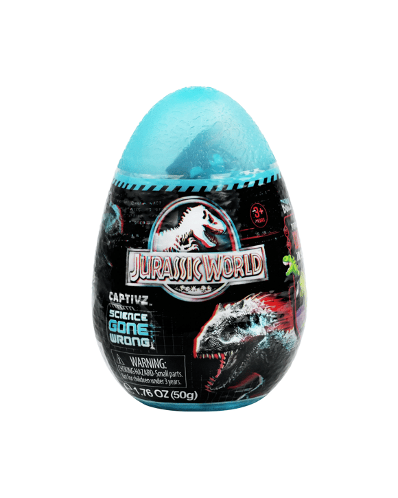 Jurassic World Captivz Science Gone Wrong Slime Egg - Assorted