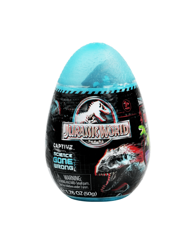 Jurassic World Captivz Science Gone Wrong Slime Egg - Asso