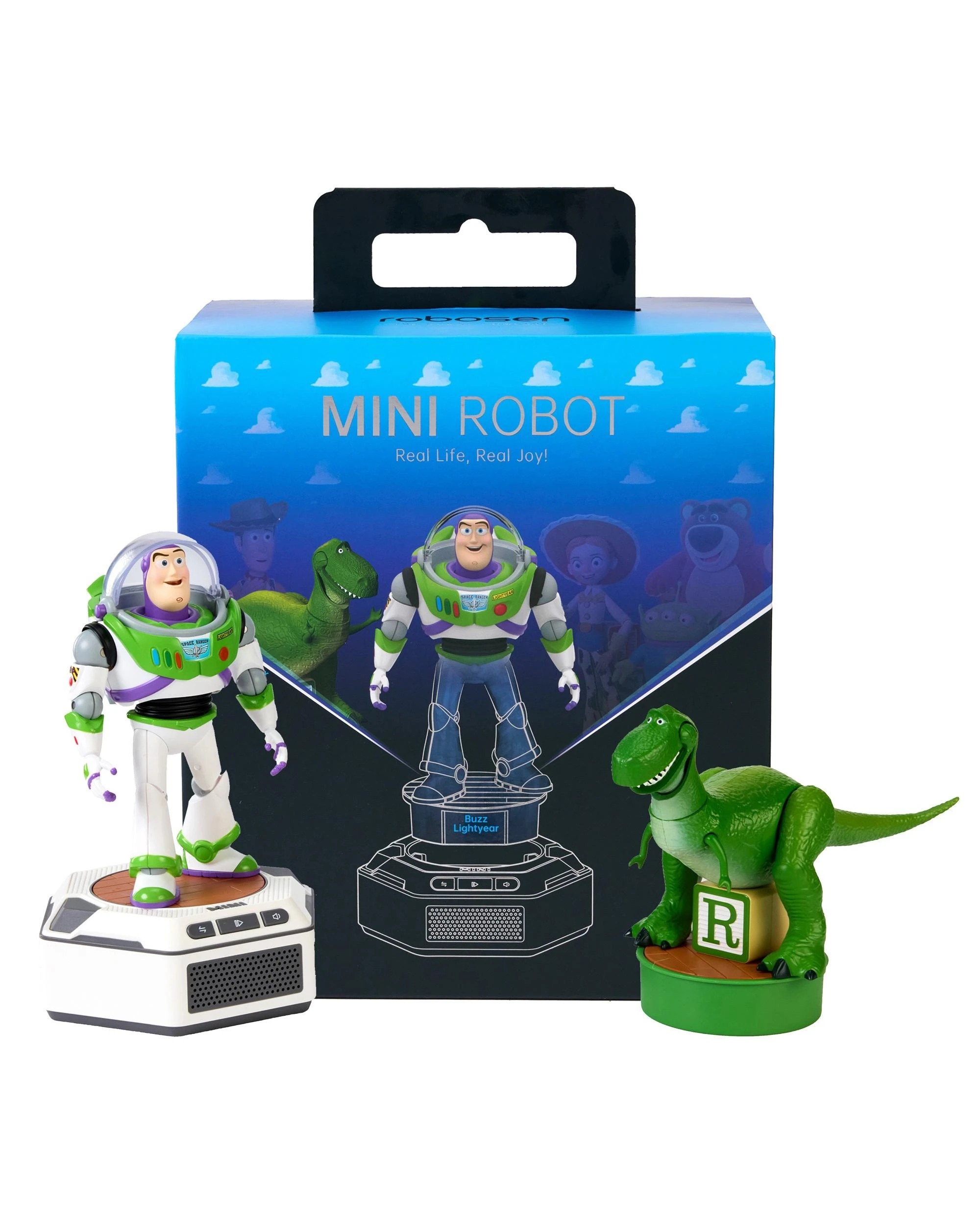 1 Robosen Mini Robot: Toy Story Set - Buzz and Rex, 1 of 10
