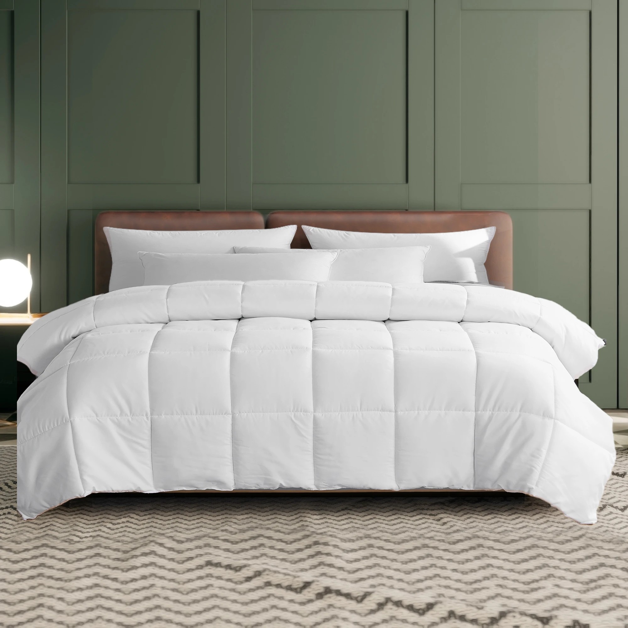 7 Dreamz Renewable Fiber Quilt Summer Winter Microfibre Blanket 400GSM King, 7 of 7