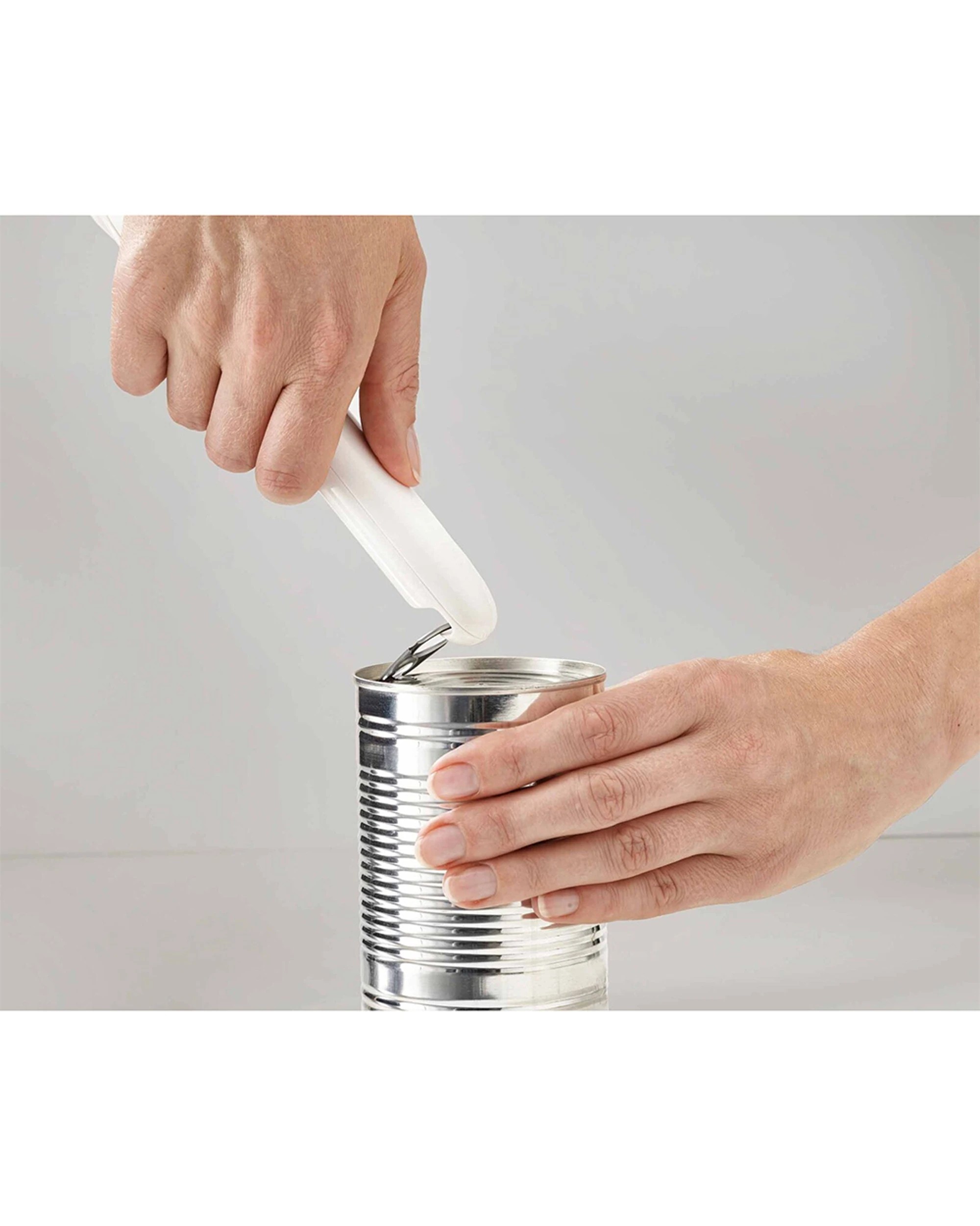 3 Joseph Joseph CanDo Plus 18cm Can Opener Easy-Twist Lid Release Long Handle - Multi, 3 of 4