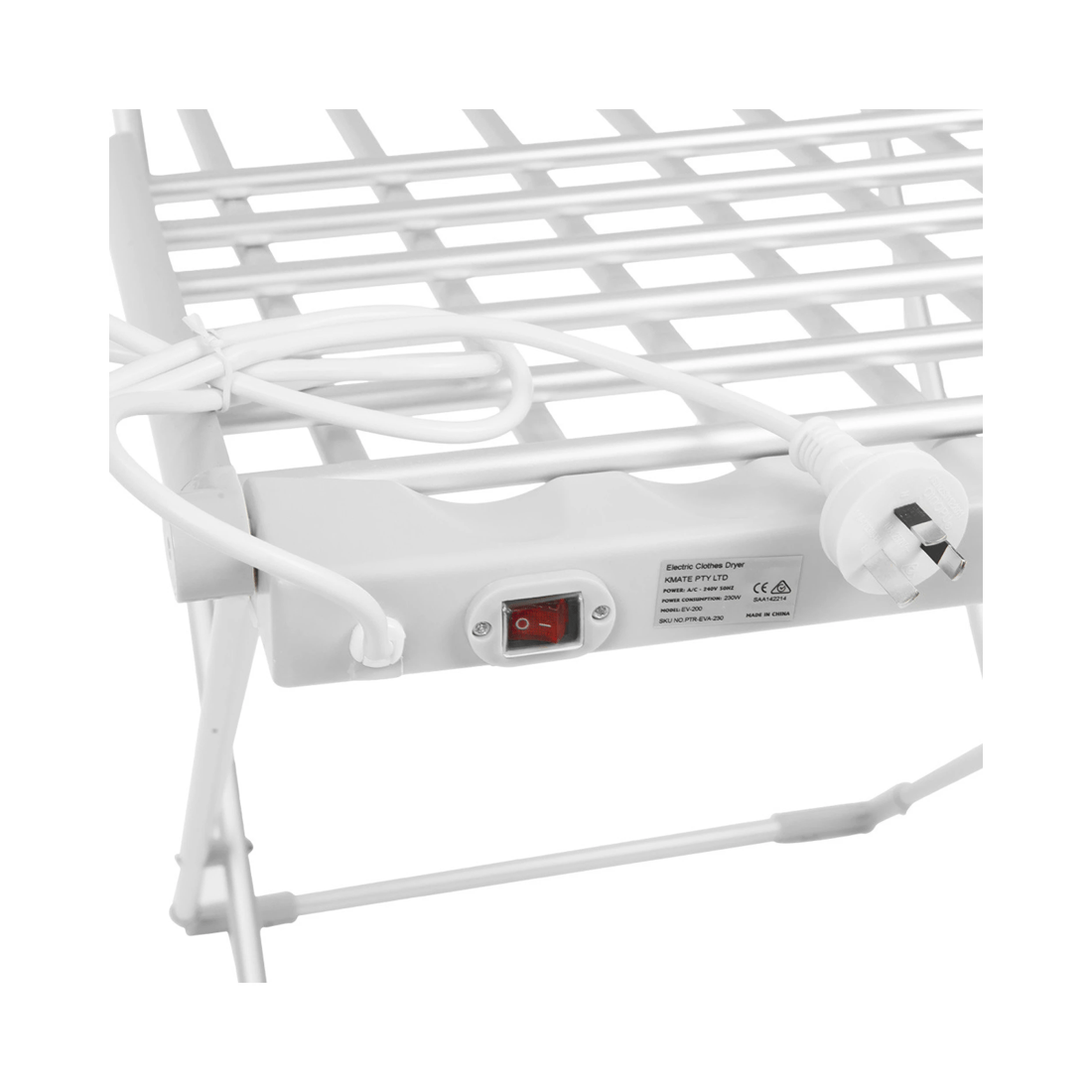 5 Pronti Heated Towel Clothes Rack Dryer Bathroom Air Warmer 230W, 5 of 5